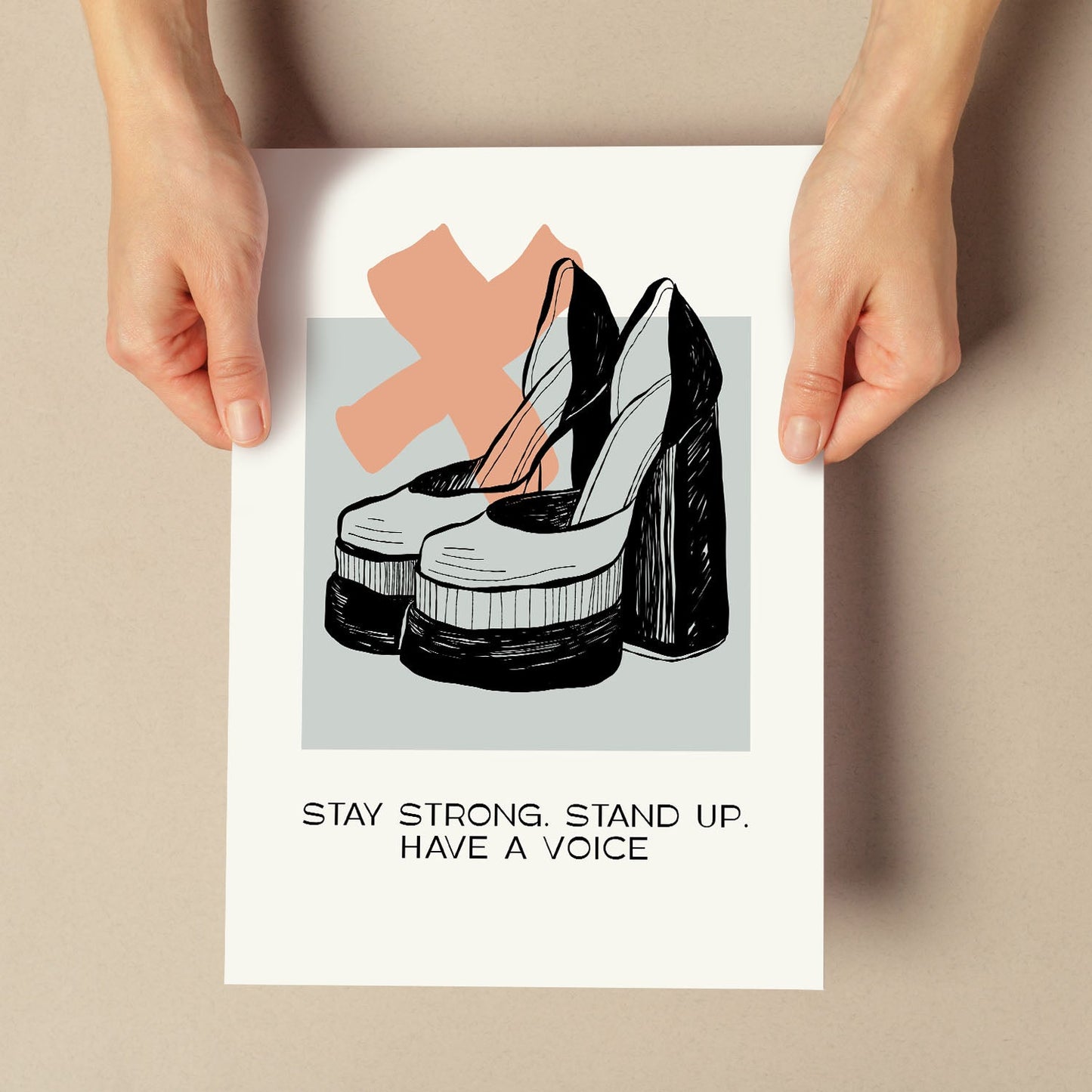 Stand up-Artwork-Nacnic-Nacnic Estudio SL