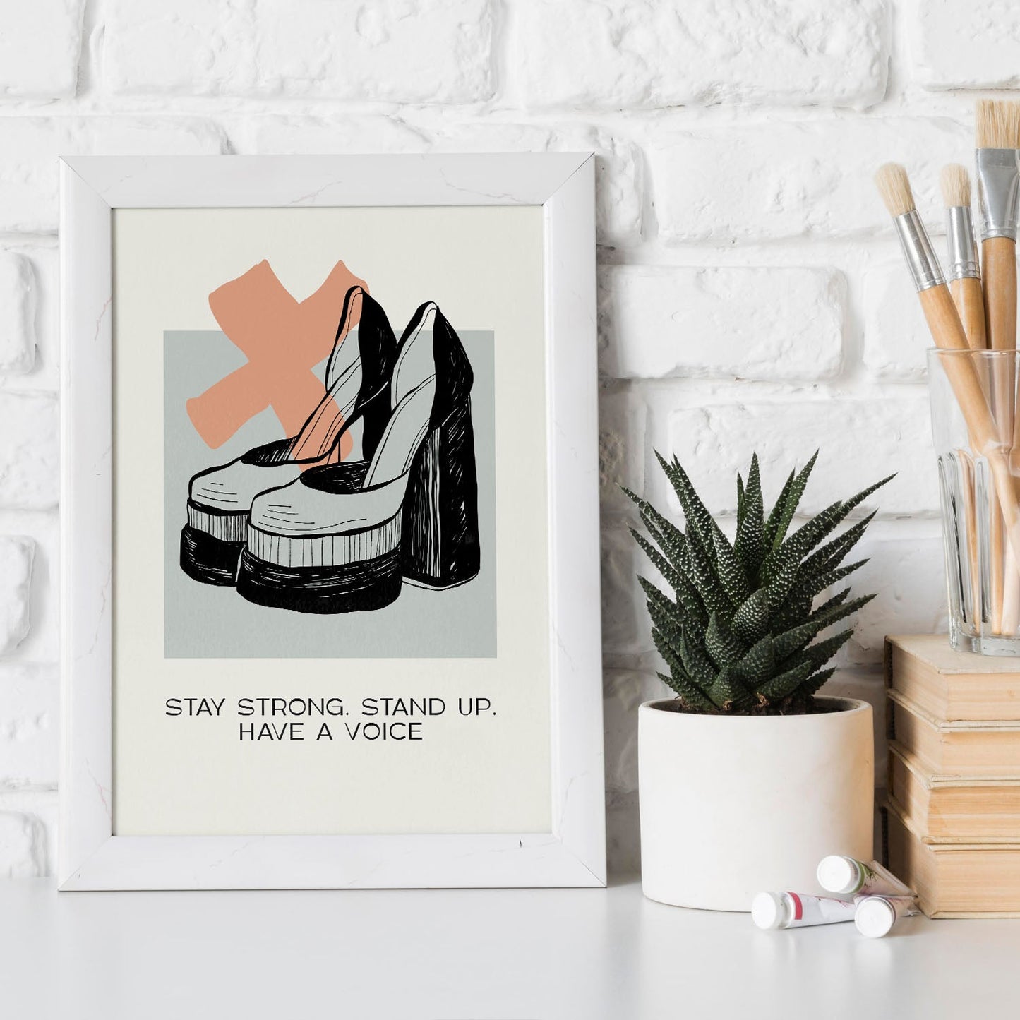Stand up-Artwork-Nacnic-Nacnic Estudio SL