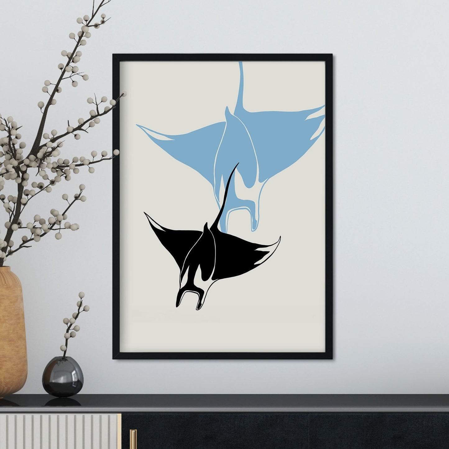 Stingrays-Artwork-Nacnic-Nacnic Estudio SL