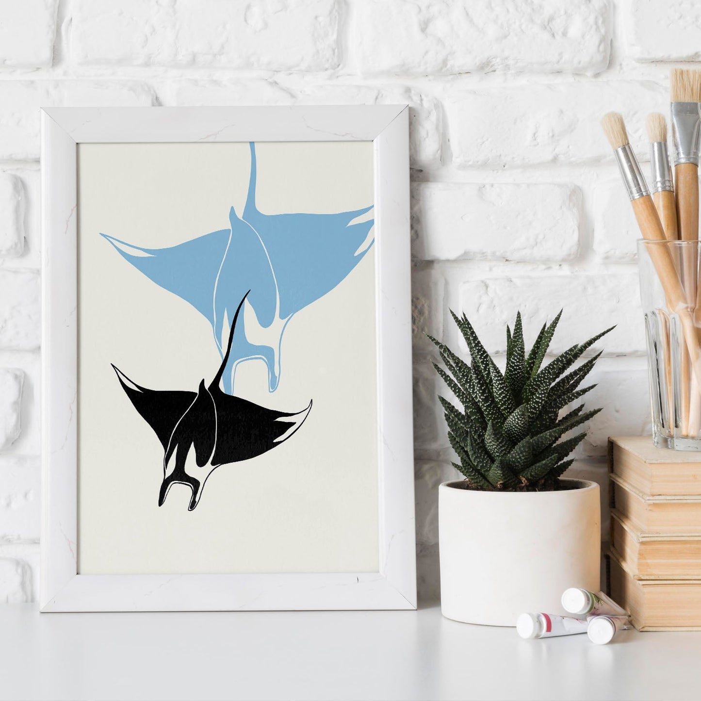 Stingrays-Artwork-Nacnic-Nacnic Estudio SL