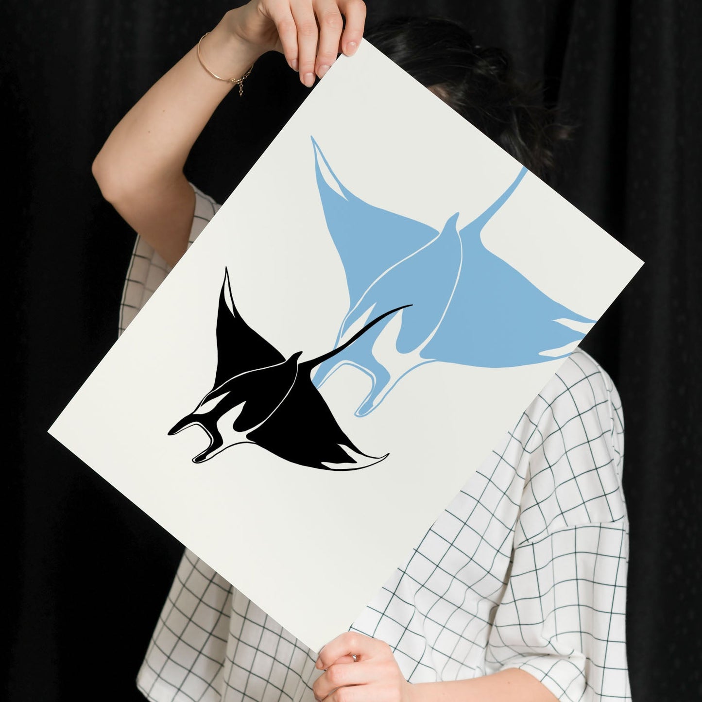 Stingrays-Artwork-Nacnic-Nacnic Estudio SL