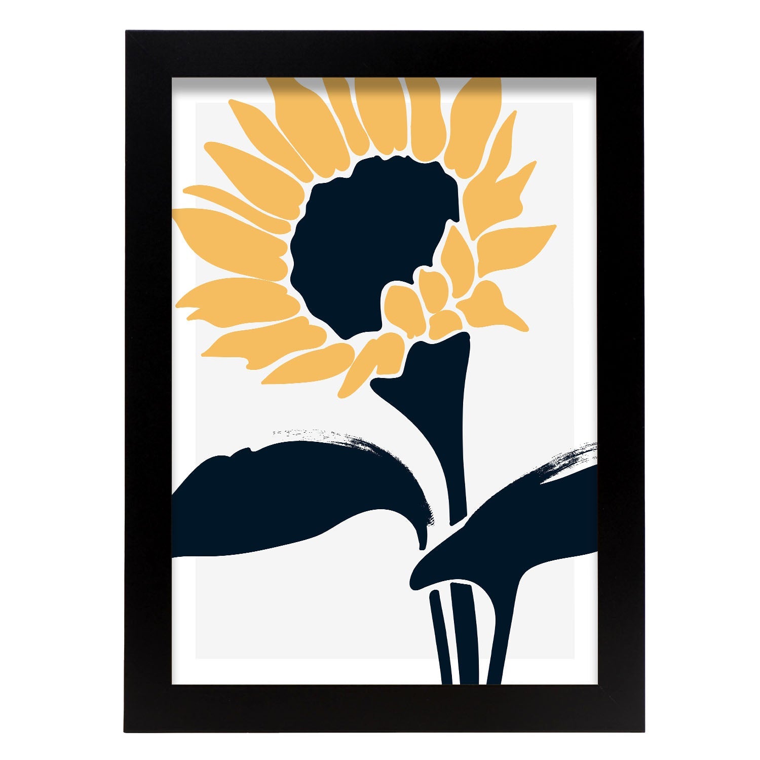 Sunflower-Artwork-Nacnic-A4-Sin marco-Nacnic Estudio SL