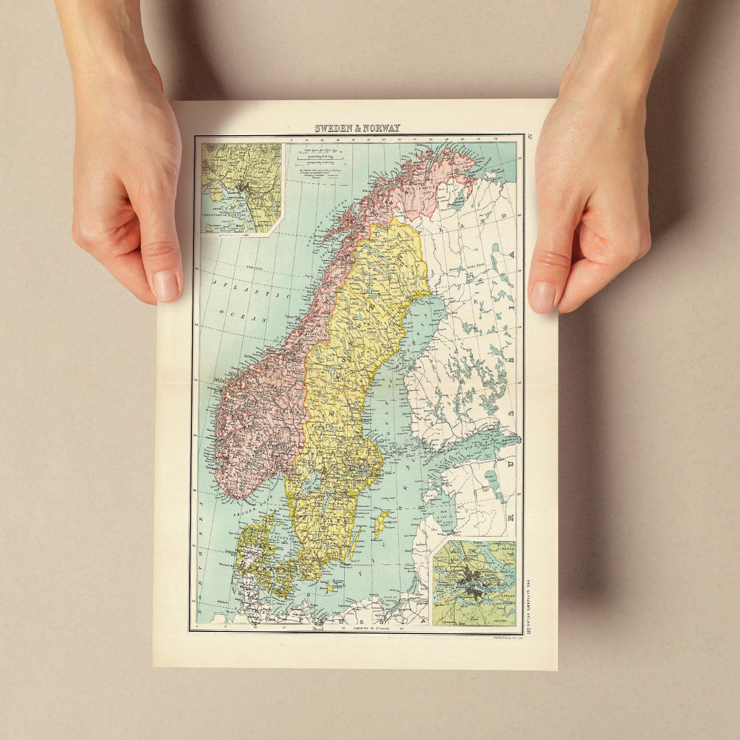 Sweden Norway-Artwork-Nacnic-Nacnic Estudio SL