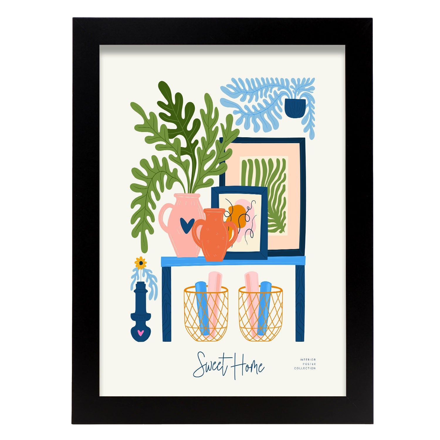 Sweet Home-Artwork-Nacnic-A4-Sin marco-Nacnic Estudio SL