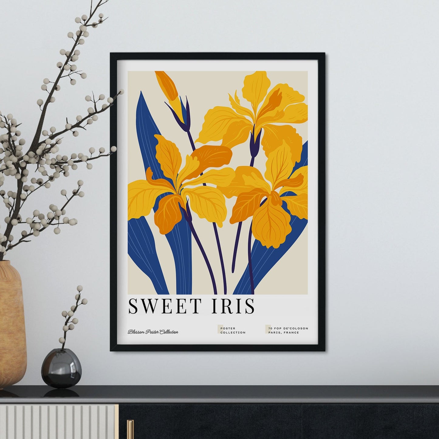 Sweet Iris-Artwork-Nacnic-Nacnic Estudio SL