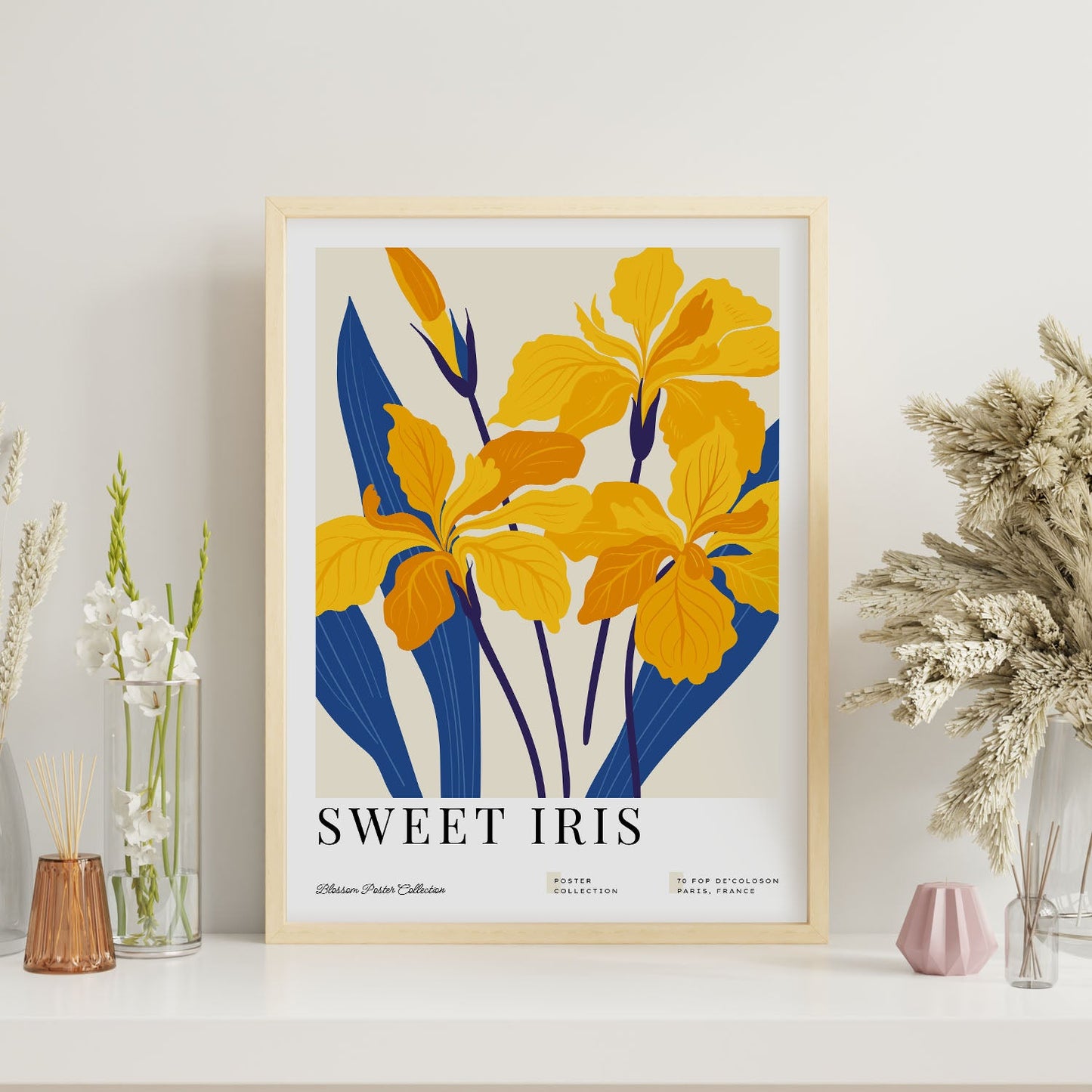 Sweet Iris-Artwork-Nacnic-Nacnic Estudio SL