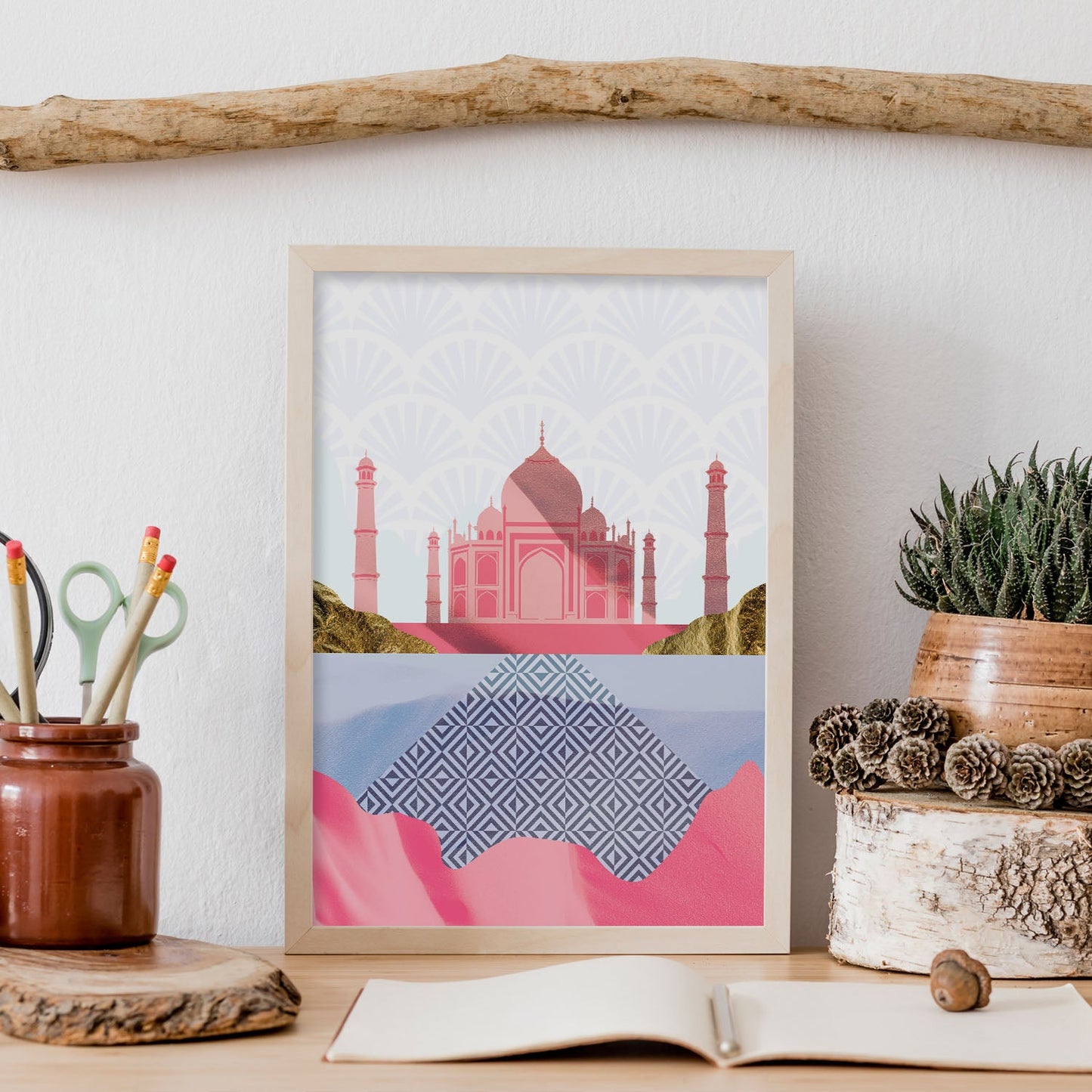 Taj Mahal-Artwork-Nacnic-Nacnic Estudio SL