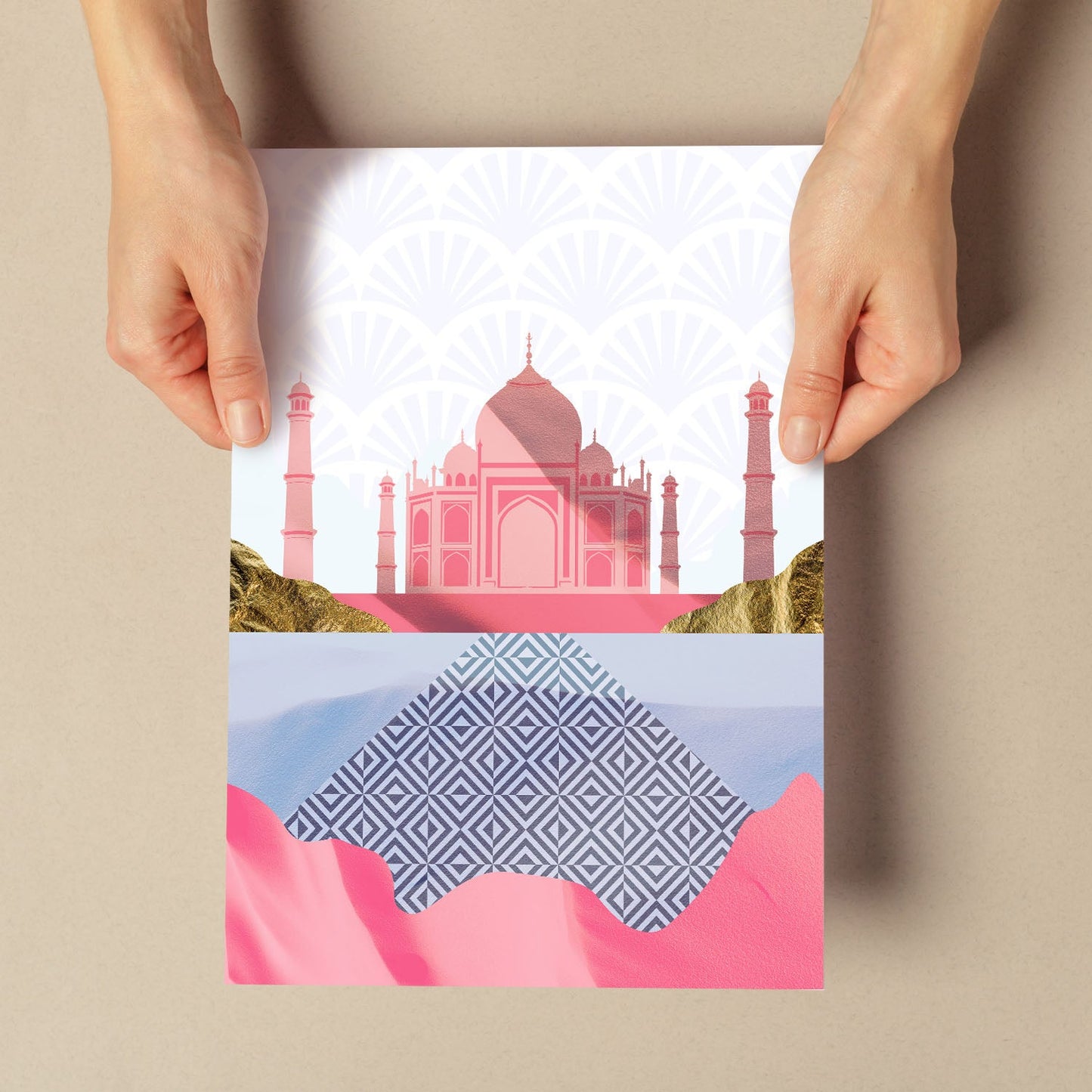 Taj Mahal-Artwork-Nacnic-Nacnic Estudio SL