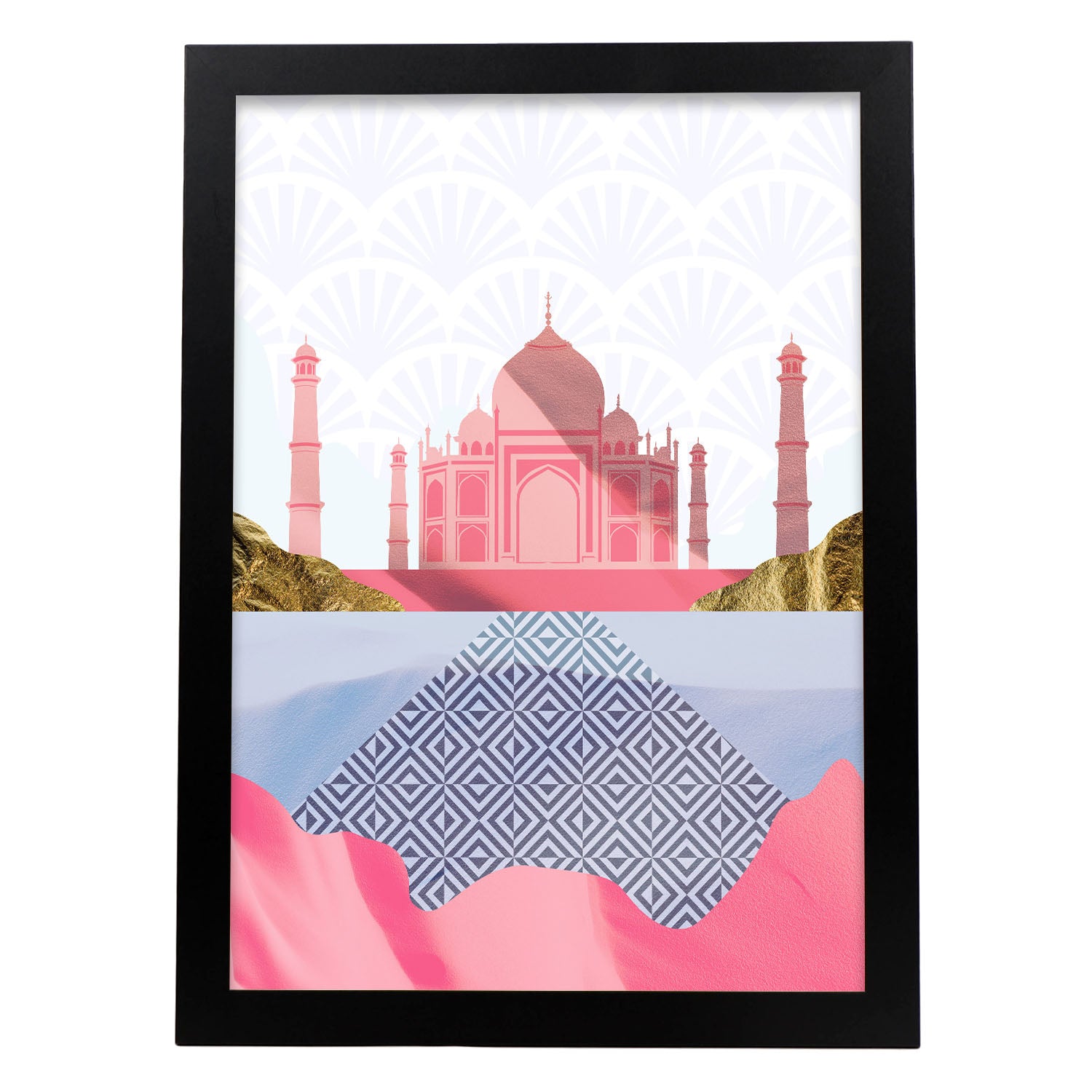 Taj Mahal-Artwork-Nacnic-A3-Sin marco-Nacnic Estudio SL