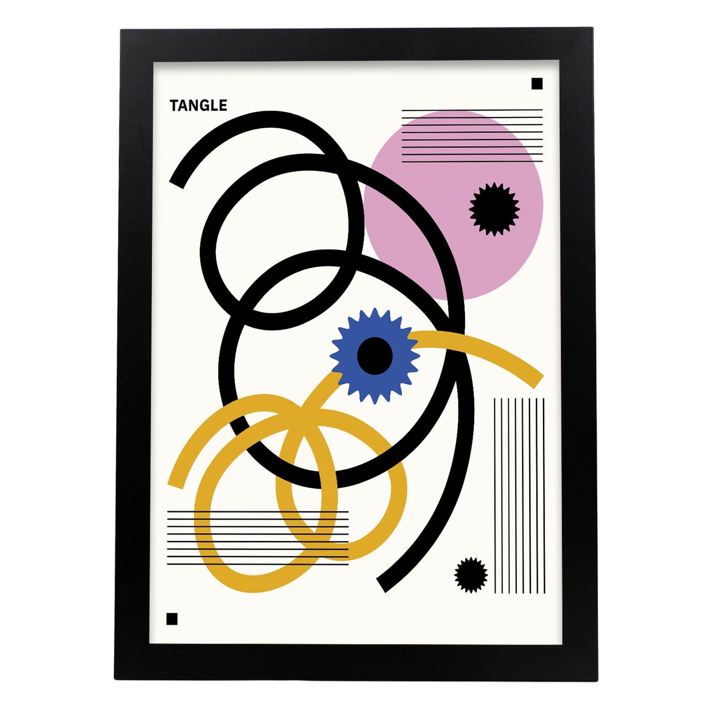 Tangle-Artwork-Nacnic-A3-Sin marco-Nacnic Estudio SL