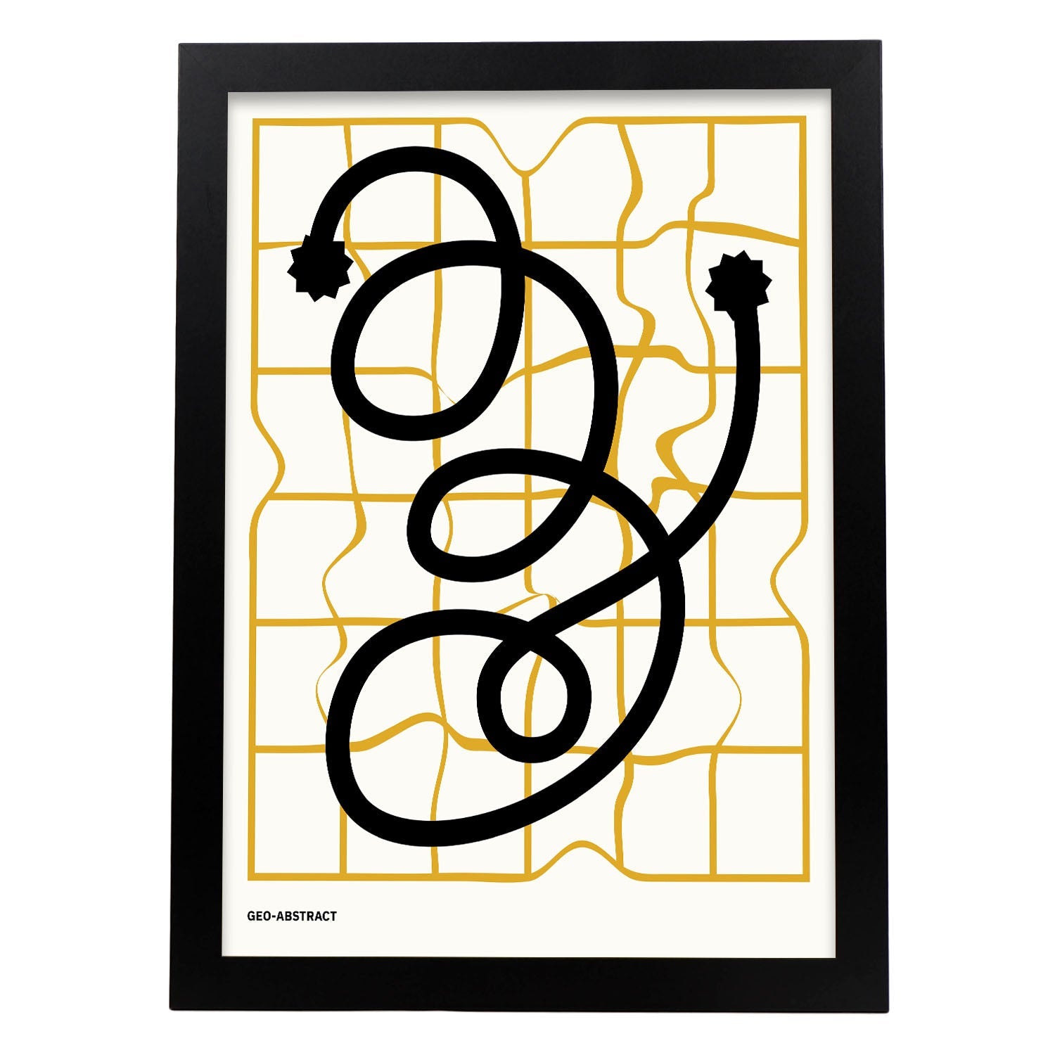 Tangled-Artwork-Nacnic-A3-Sin marco-Nacnic Estudio SL