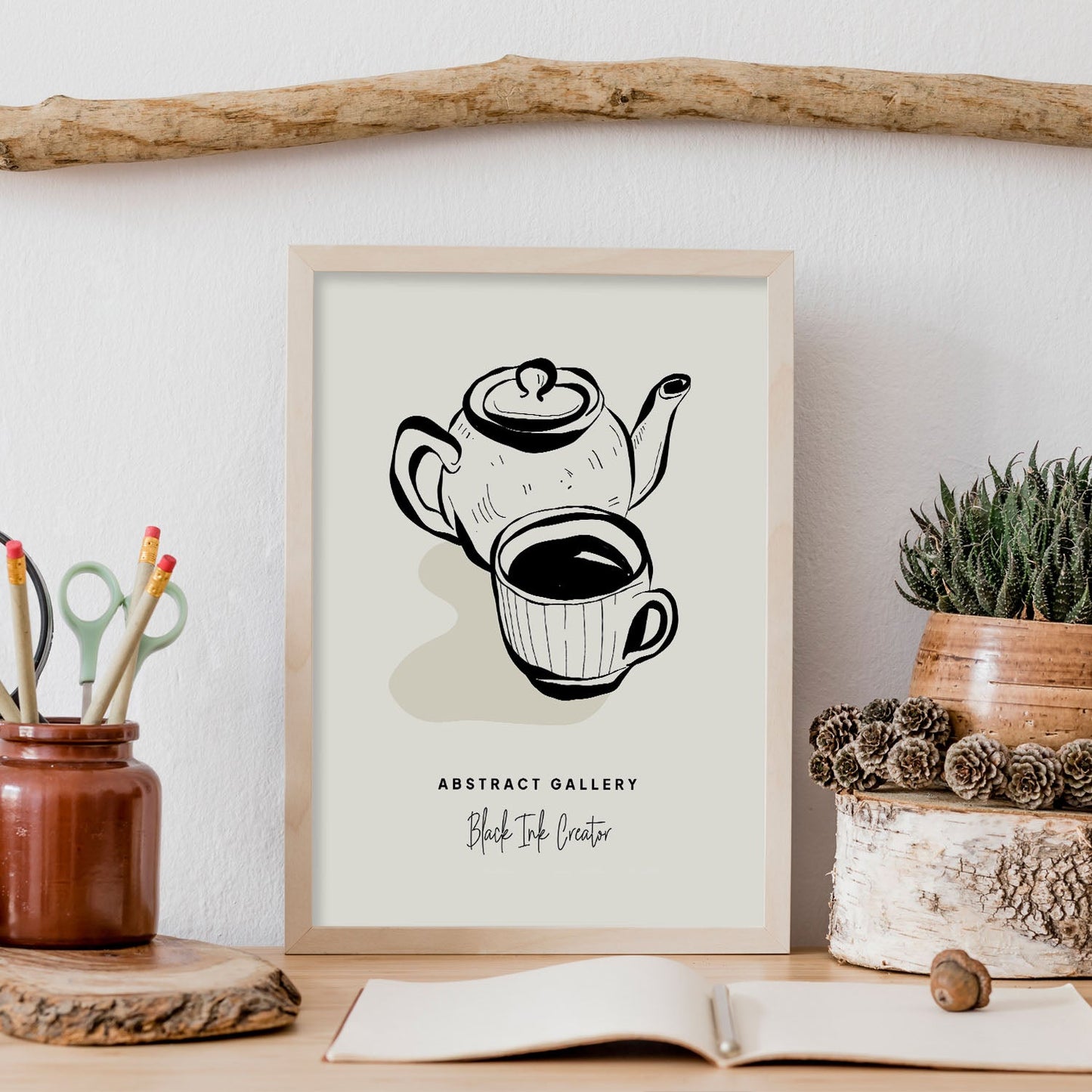 Tea time-Artwork-Nacnic-Nacnic Estudio SL