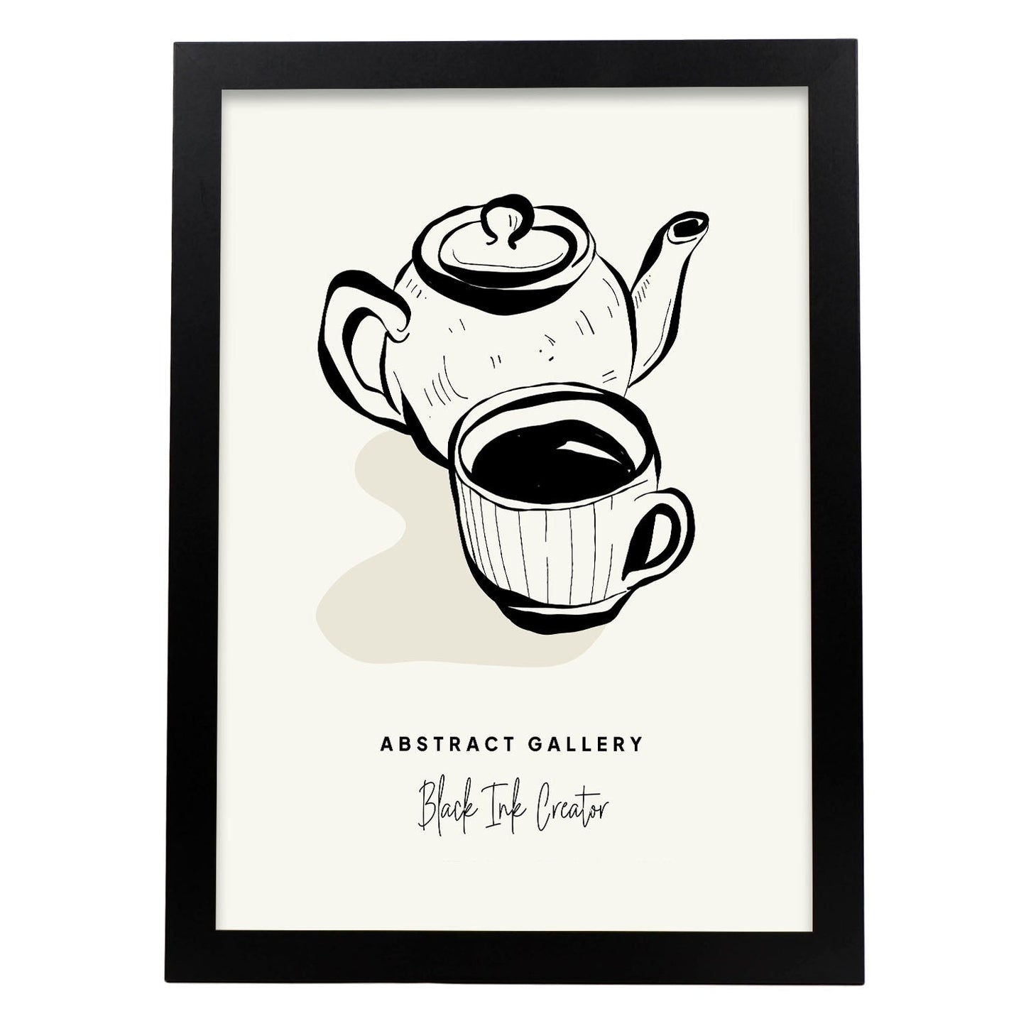 Tea time-Artwork-Nacnic-A3-Sin marco-Nacnic Estudio SL