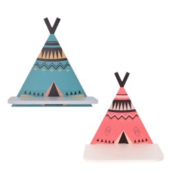 Tent rack Set of 2 - BLUE RED-Nacnic-Nacnic Estudio SL