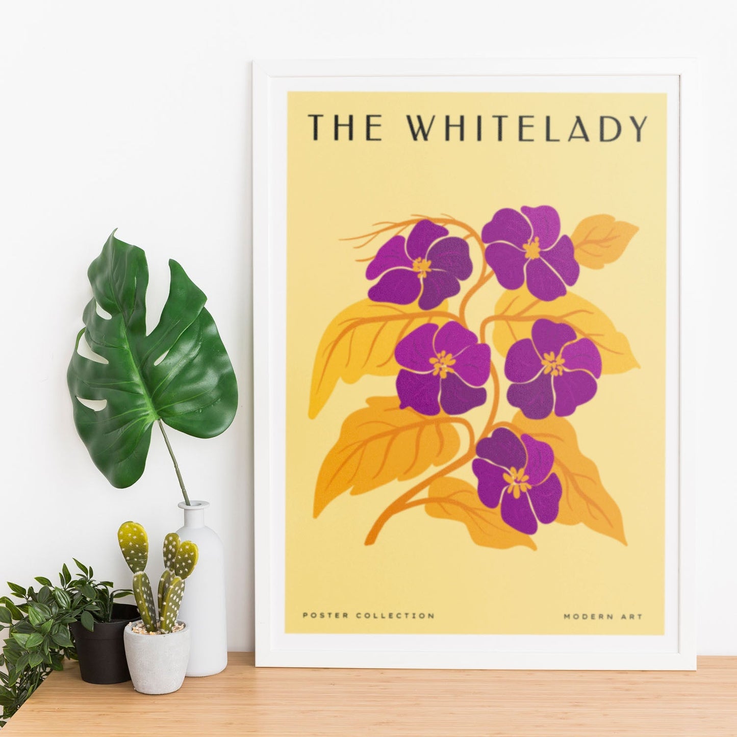 The White Lady Violet-Artwork-Nacnic-Nacnic Estudio SL