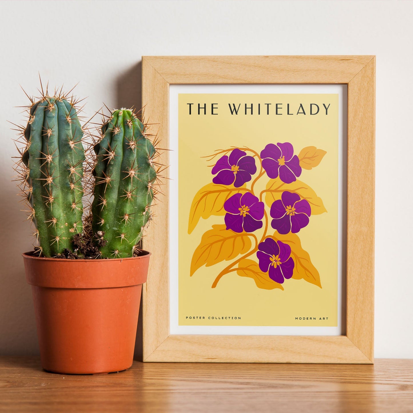 The White Lady Violet-Artwork-Nacnic-Nacnic Estudio SL