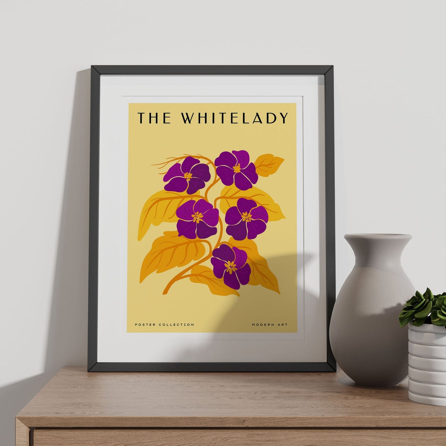 The White Lady Violet-Artwork-Nacnic-Nacnic Estudio SL