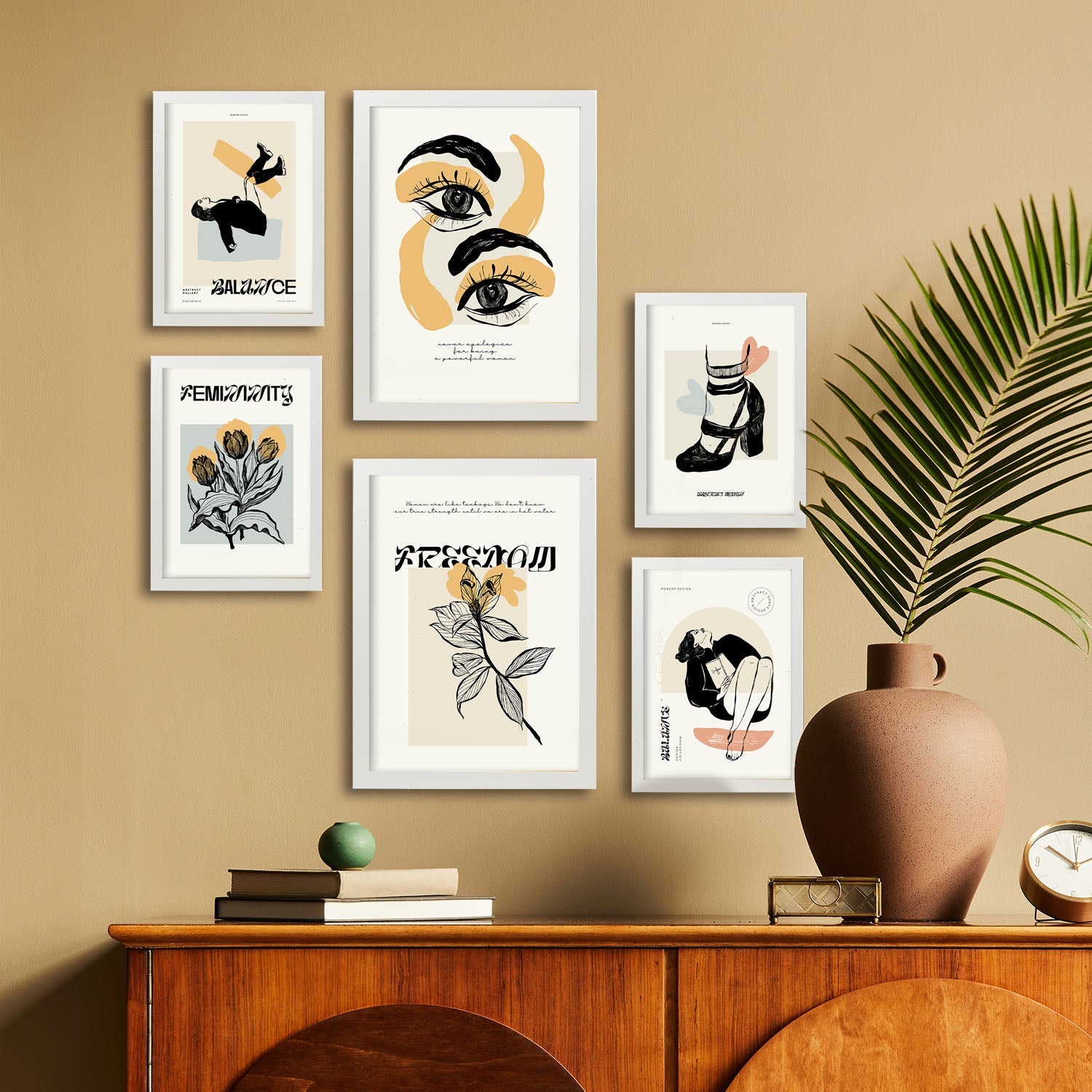 Thick Black Ink Posters. Powerful.-Artwork-Nacnic-Nacnic Estudio SL