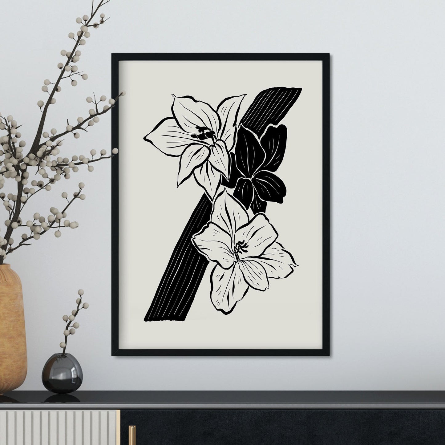 TIger Lily-Artwork-Nacnic-Nacnic Estudio SL