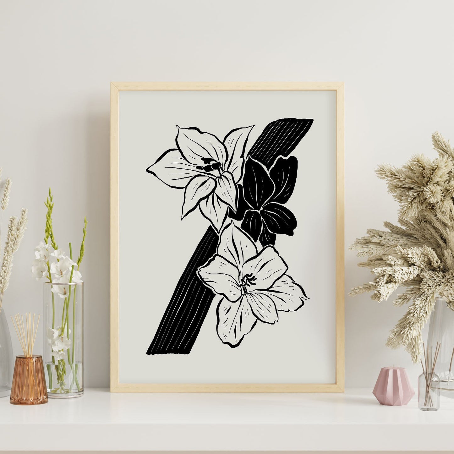 TIger Lily-Artwork-Nacnic-Nacnic Estudio SL