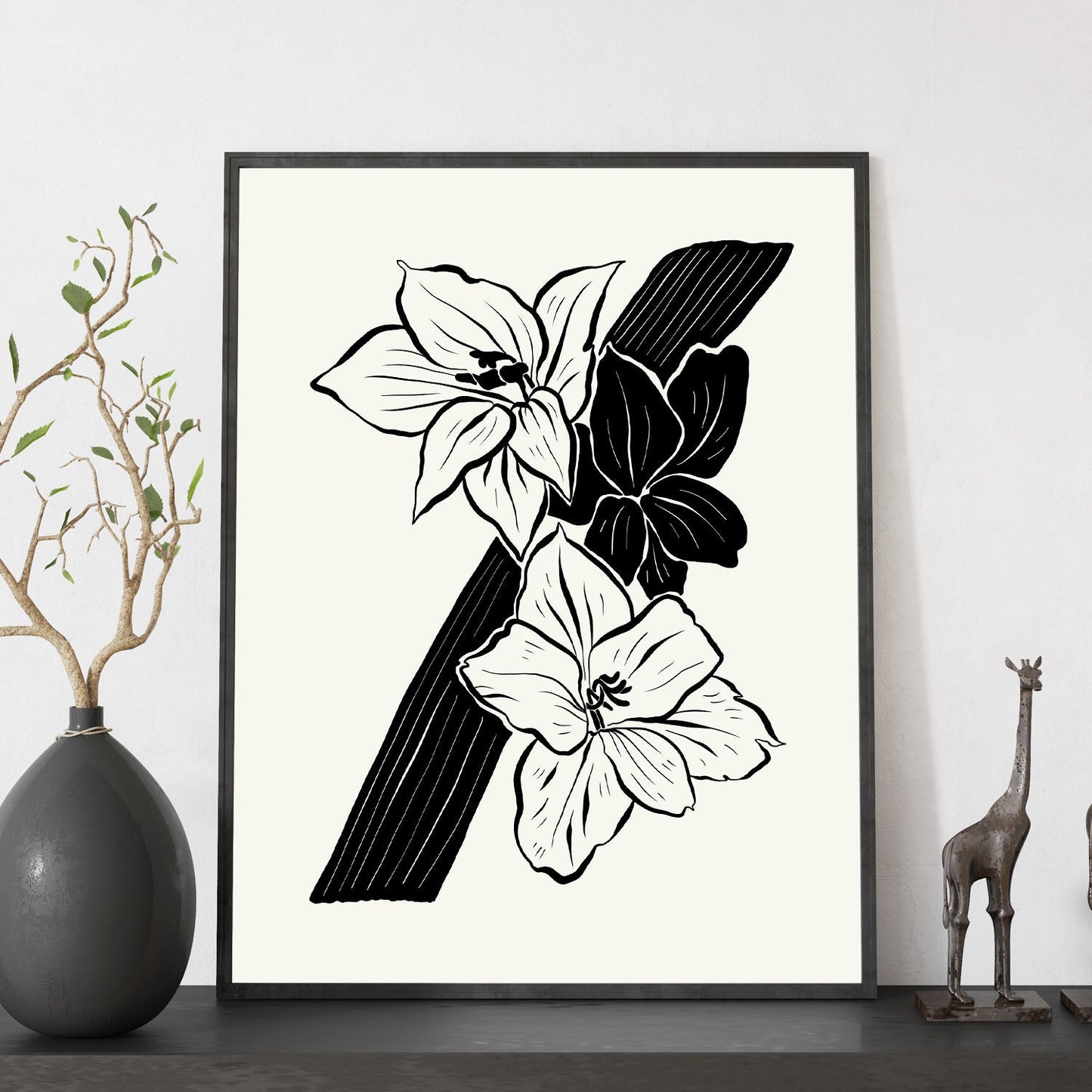 TIger Lily-Artwork-Nacnic-Nacnic Estudio SL