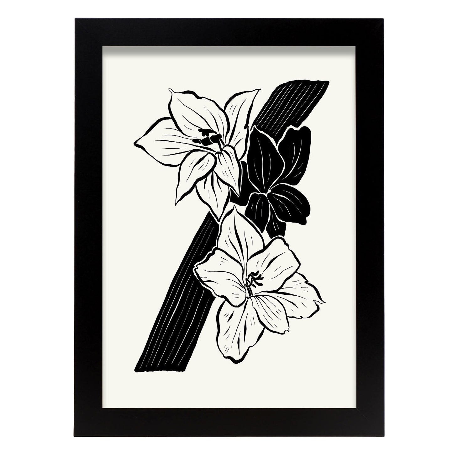 TIger Lily-Artwork-Nacnic-A4-Sin marco-Nacnic Estudio SL