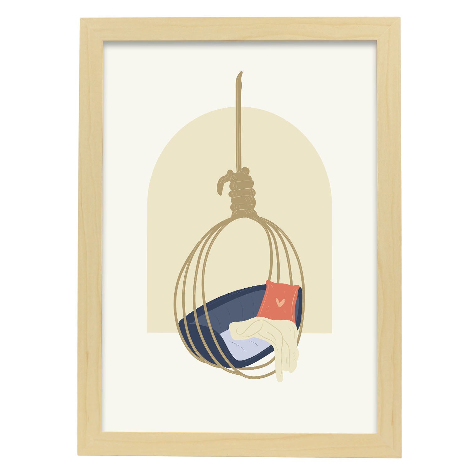 Tight-Artwork-Nacnic-A3-Marco Madera clara-Nacnic Estudio SL