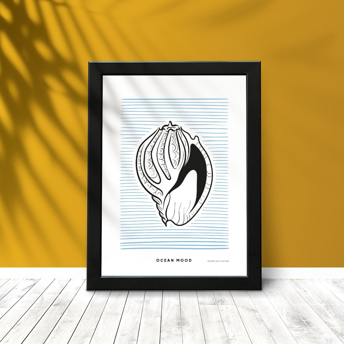 Tinted Cantharus shell-Artwork-Nacnic-Nacnic Estudio SL