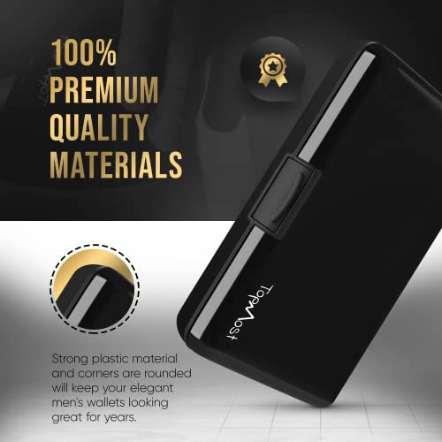 Billetera de Aluminio con Bloqueo RFID y Porta Tarjetas Unisex de Nacnic