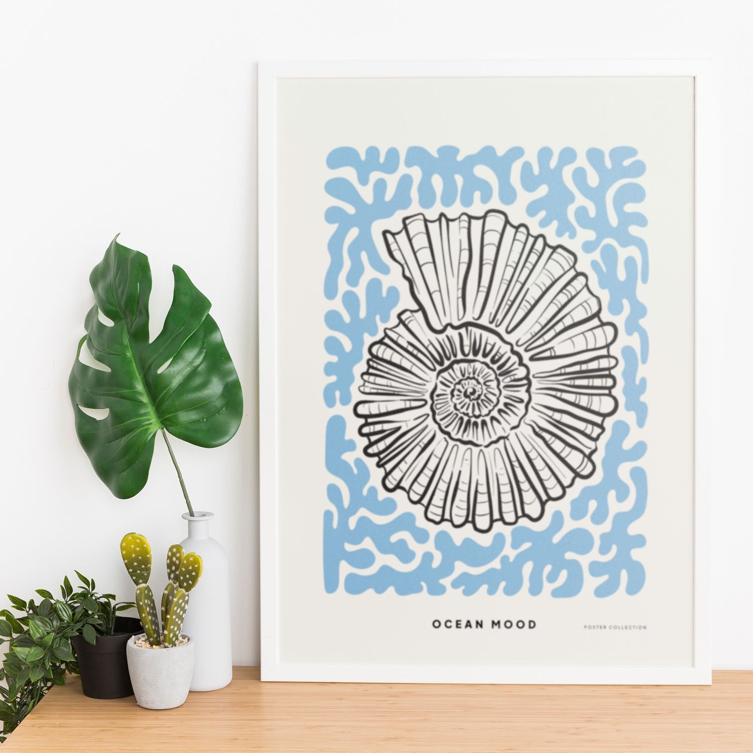 Topview Florida seashell-Artwork-Nacnic-Nacnic Estudio SL