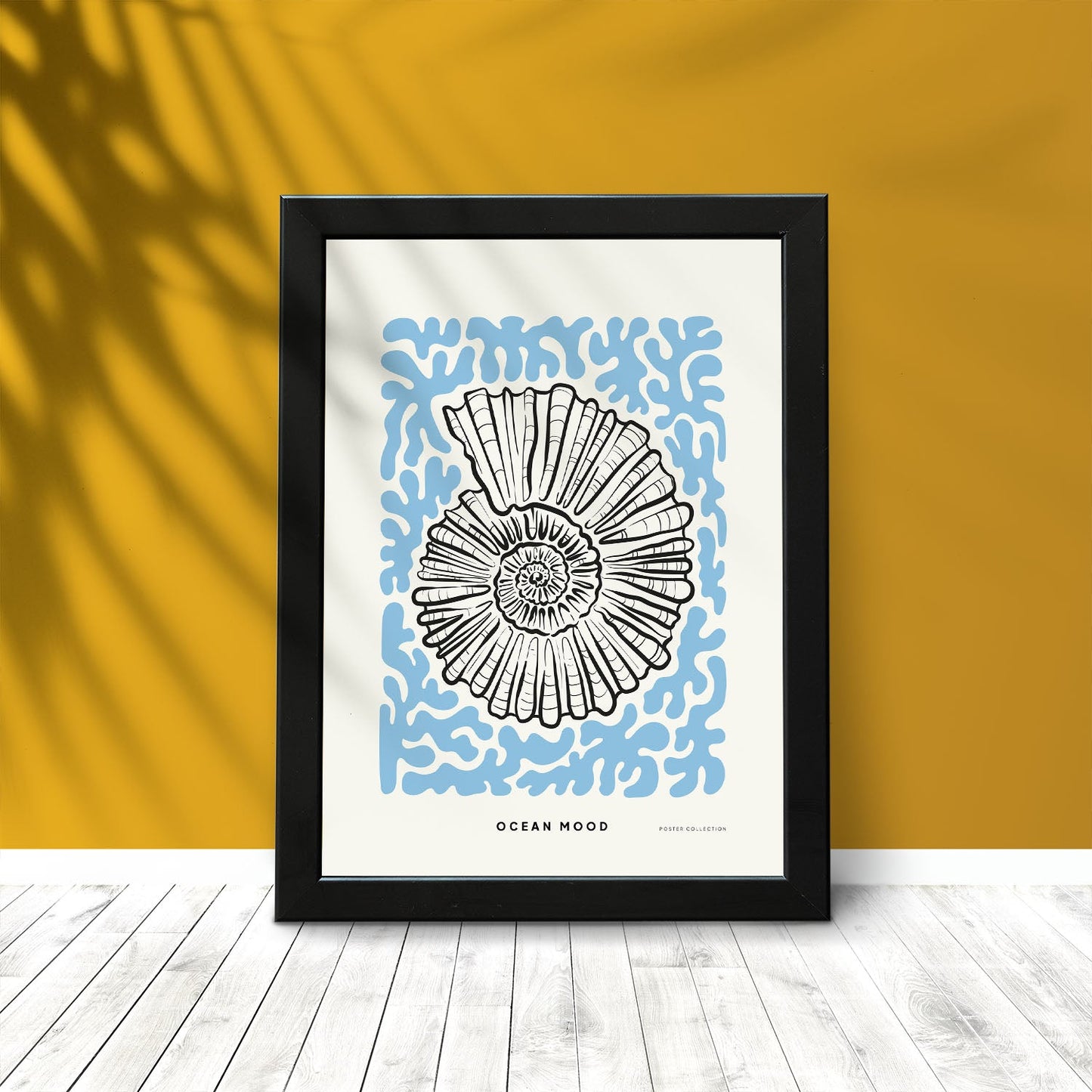 Topview Florida seashell-Artwork-Nacnic-Nacnic Estudio SL