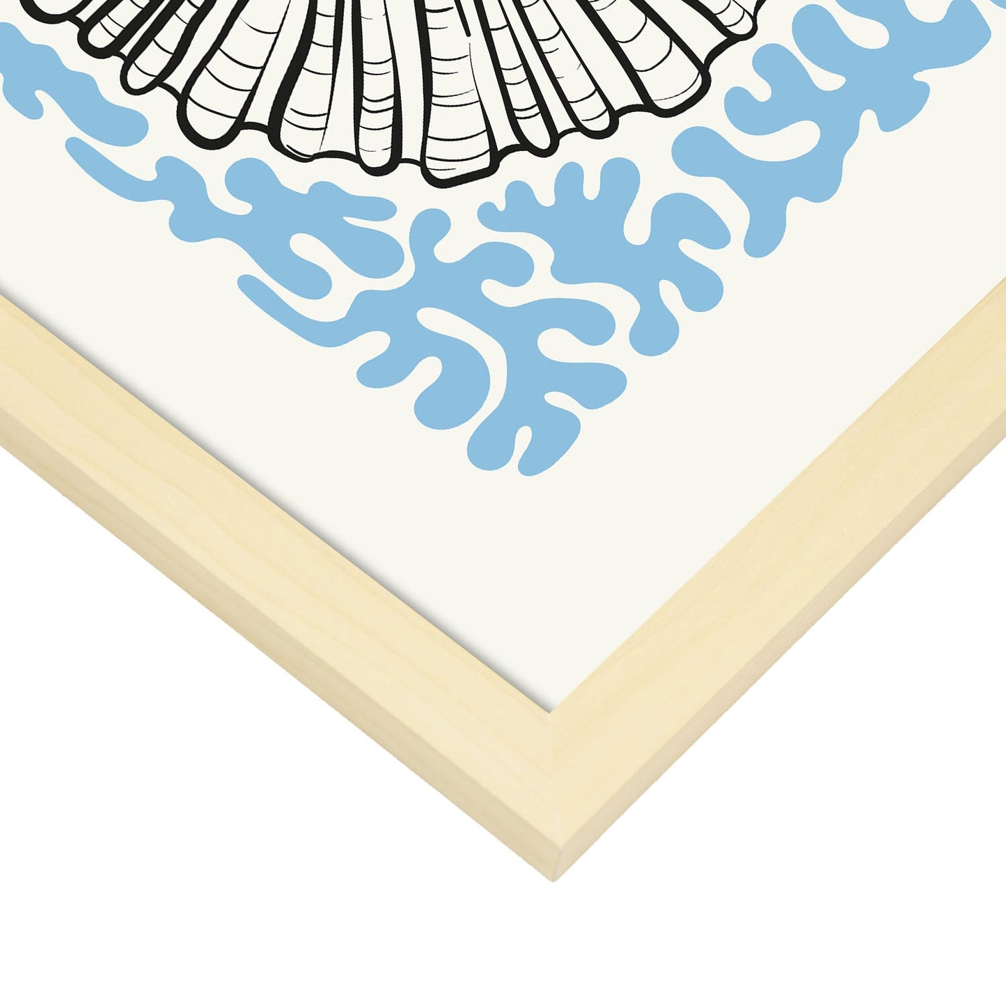 Topview Florida seashell-Artwork-Nacnic-Nacnic Estudio SL
