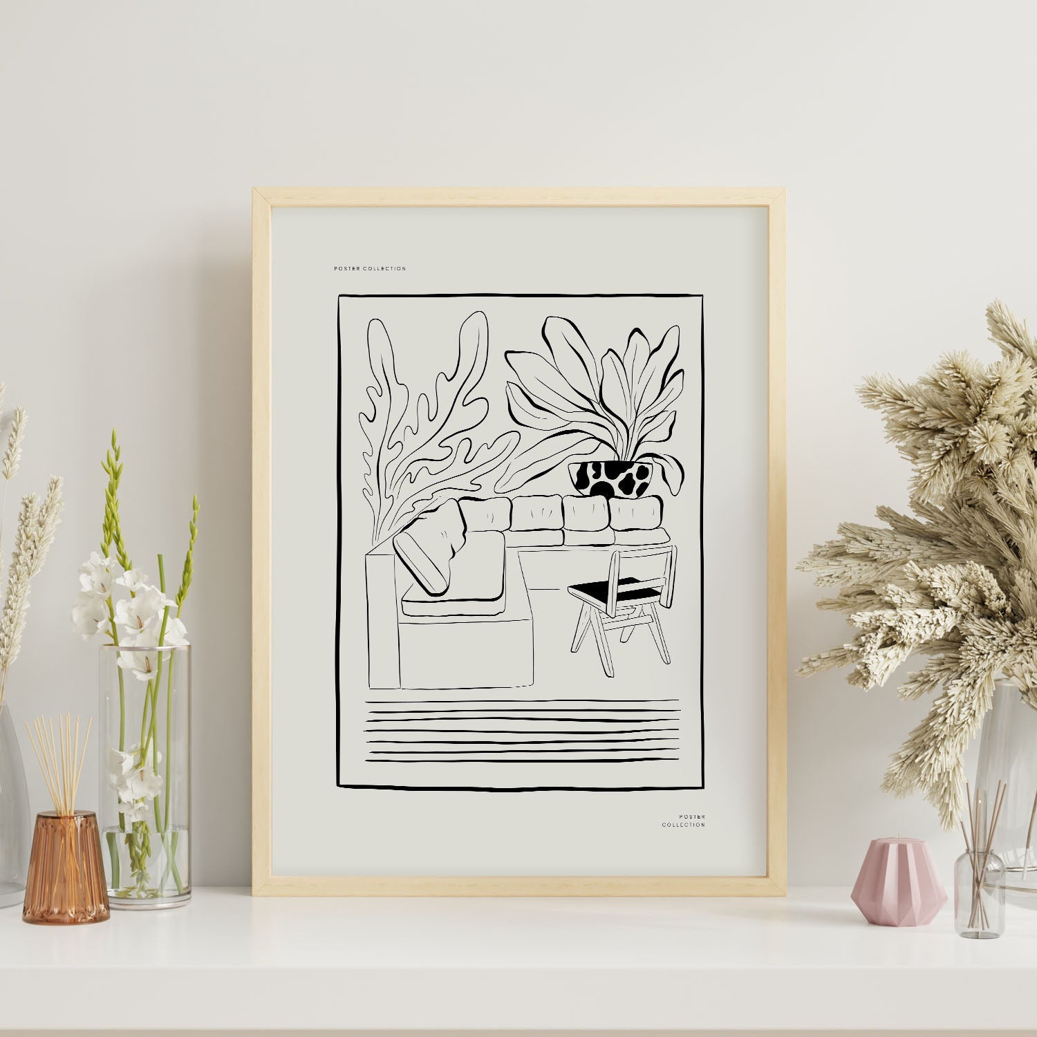 Tropical inspired Livingroom-Artwork-Nacnic-Nacnic Estudio SL