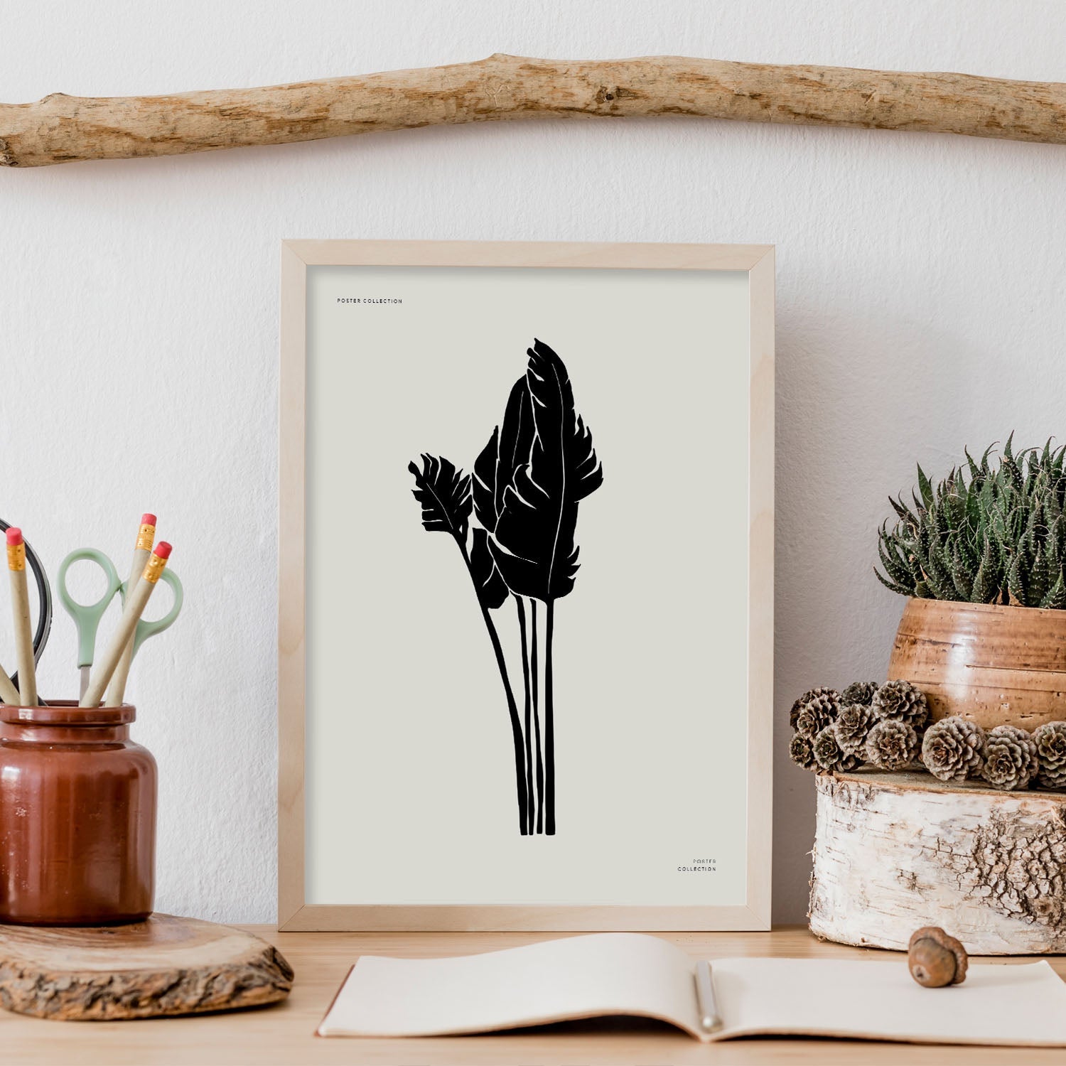 Tropical Leaf-Artwork-Nacnic-Nacnic Estudio SL