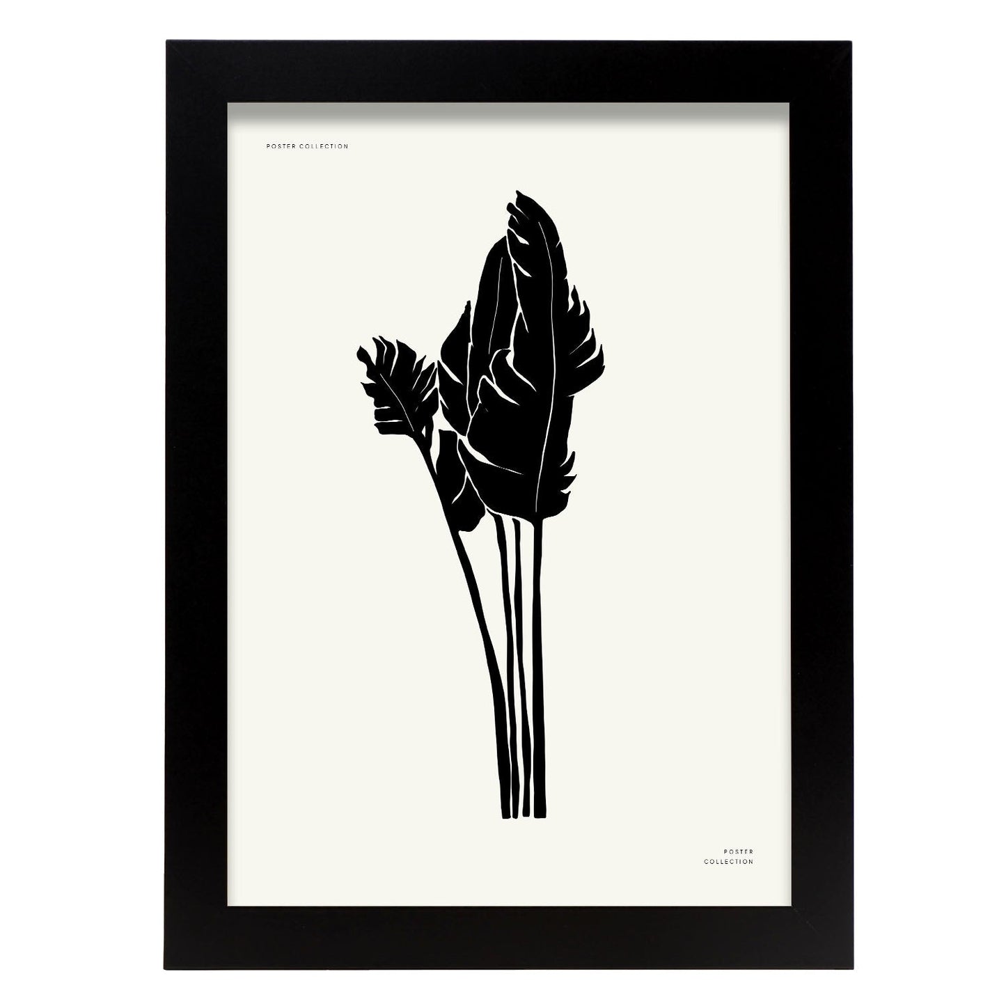 Tropical Leaf-Artwork-Nacnic-A4-Sin marco-Nacnic Estudio SL