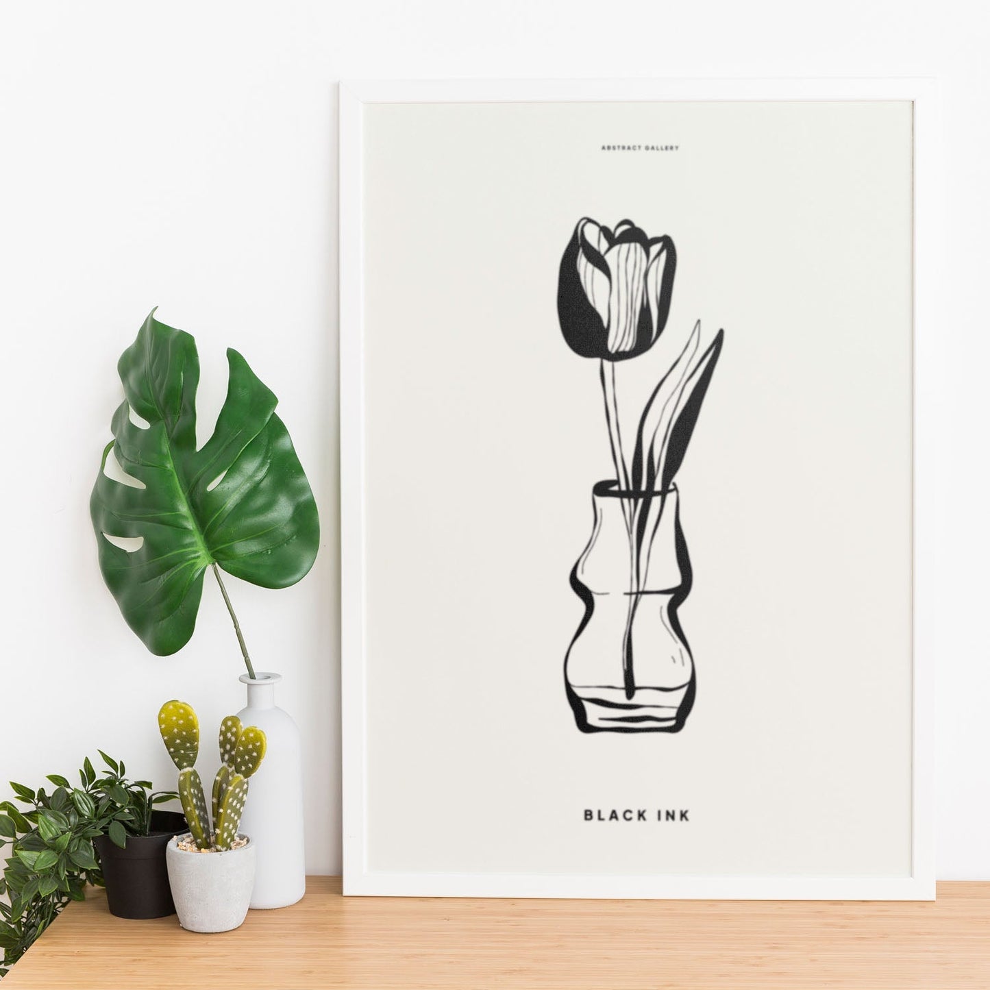 Tulip Flower-Artwork-Nacnic-Nacnic Estudio SL