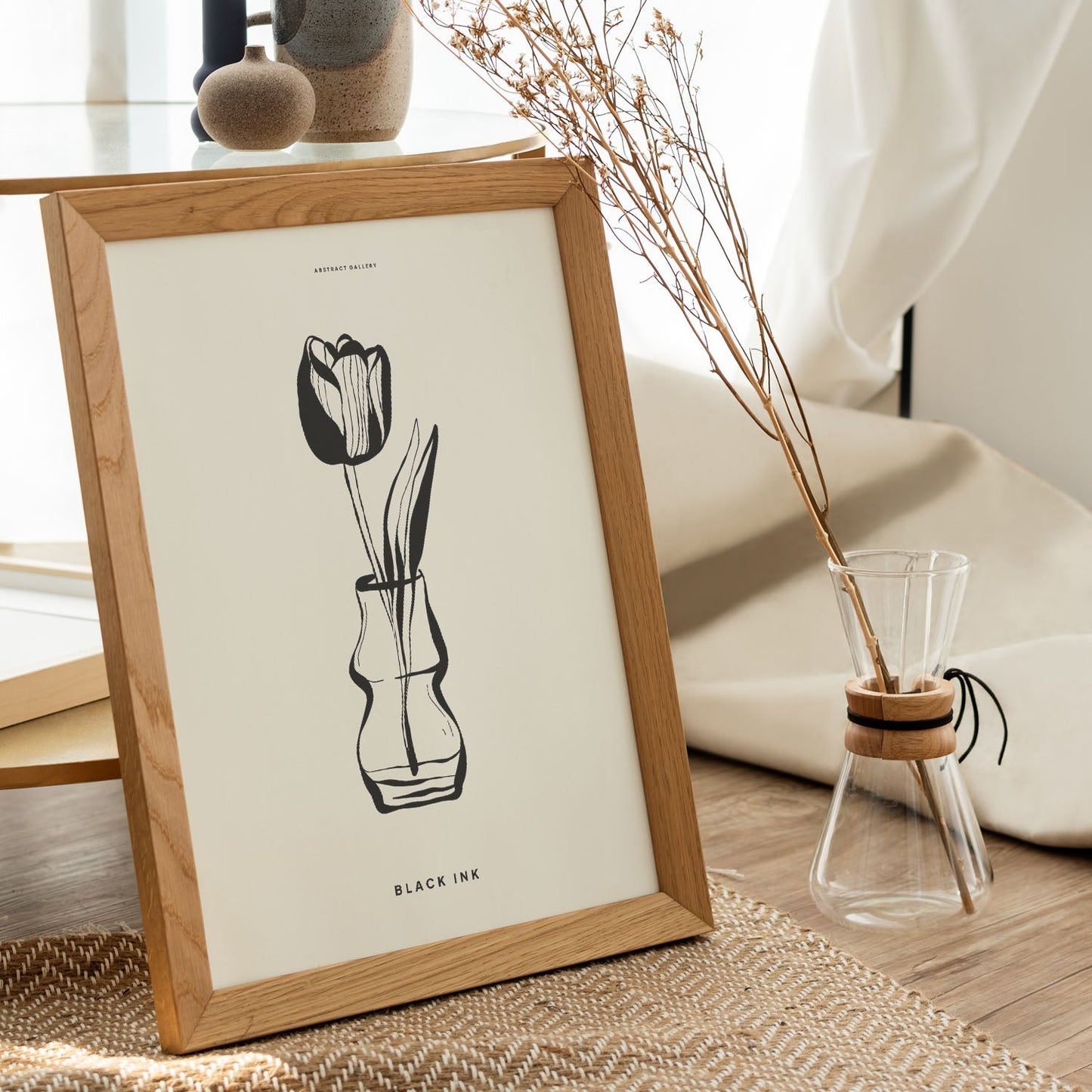 Tulip Flower-Artwork-Nacnic-Nacnic Estudio SL