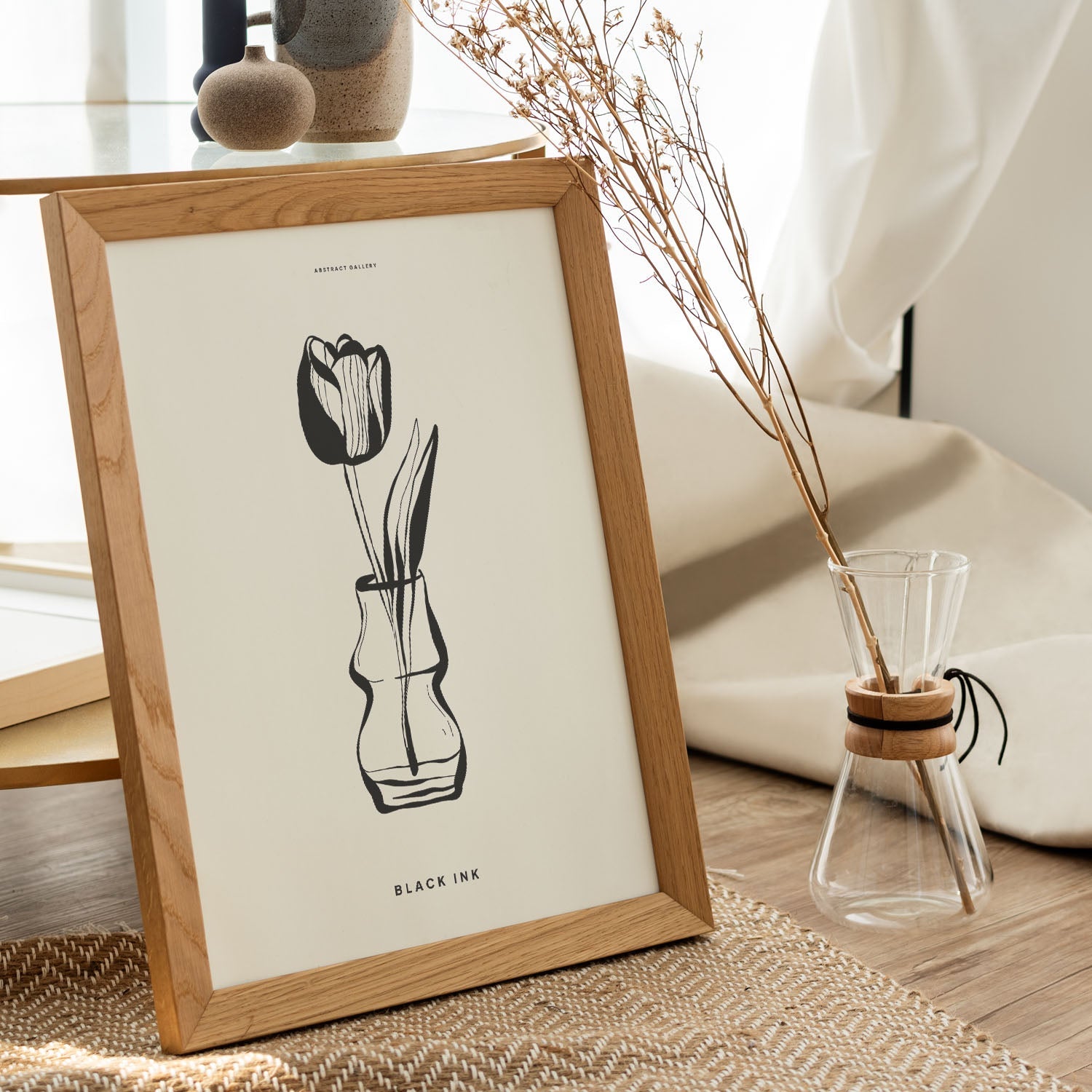 Tulip Flower-Artwork-Nacnic-Nacnic Estudio SL