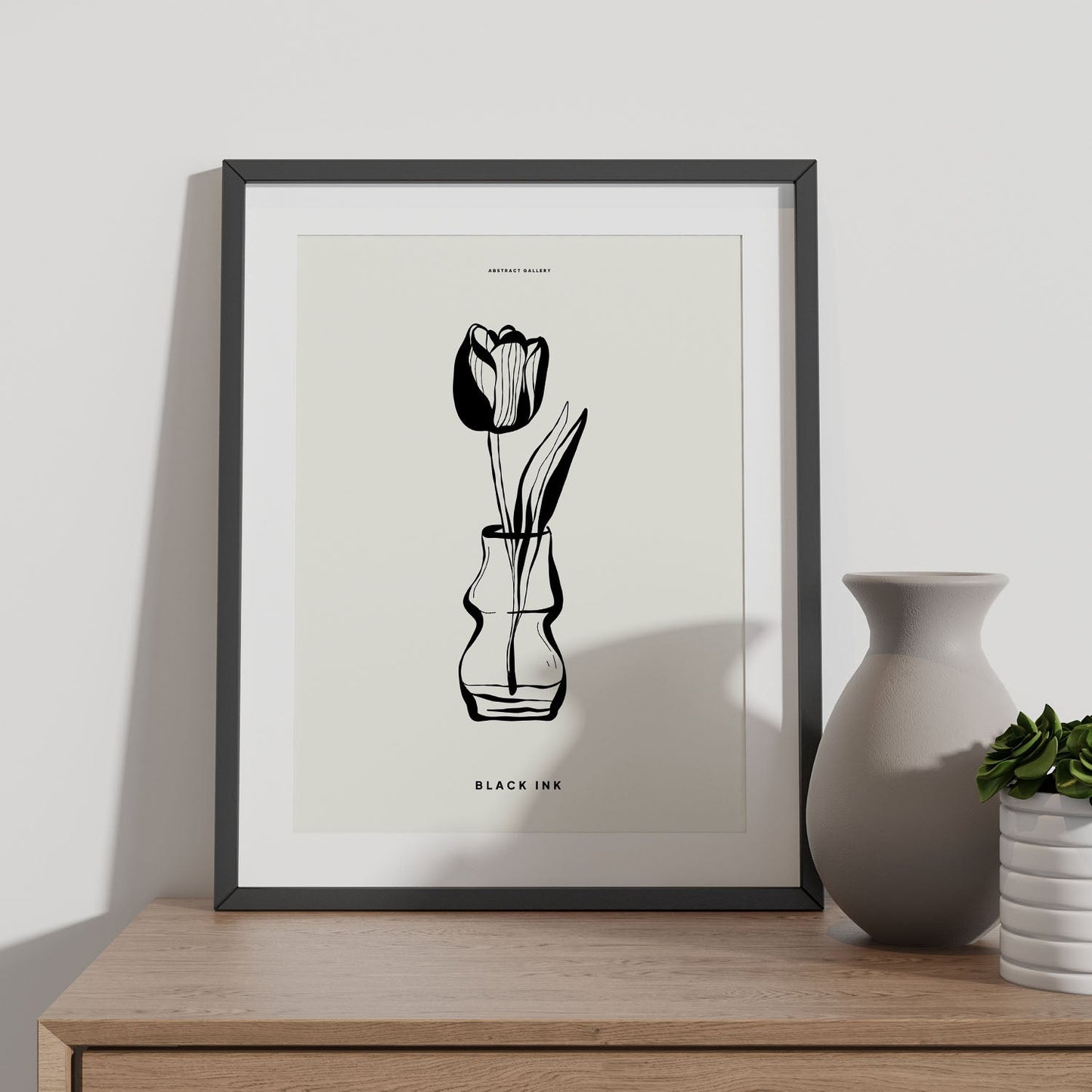 Tulip Flower-Artwork-Nacnic-Nacnic Estudio SL