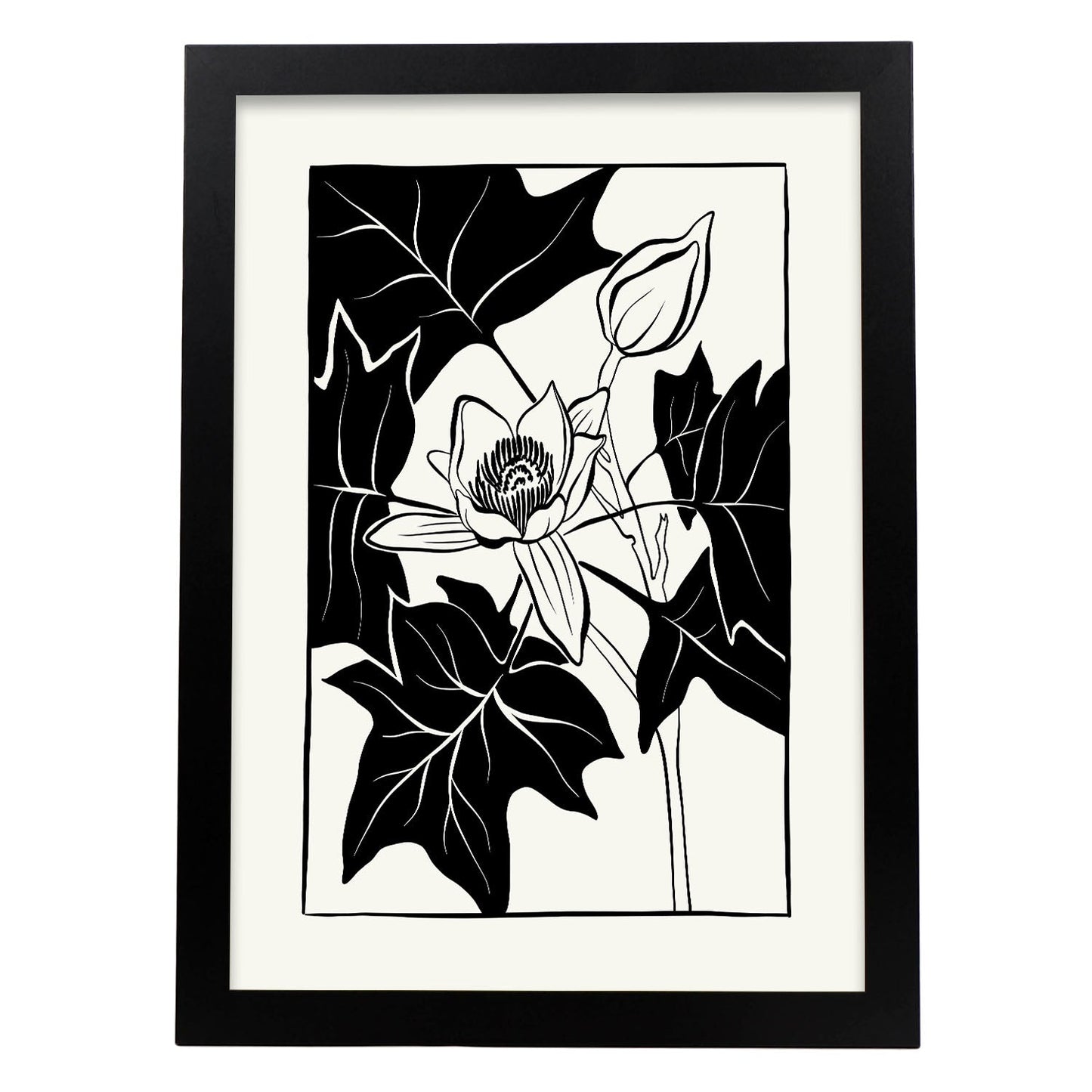 Tulip Poplar-Artwork-Nacnic-A3-Sin marco-Nacnic Estudio SL