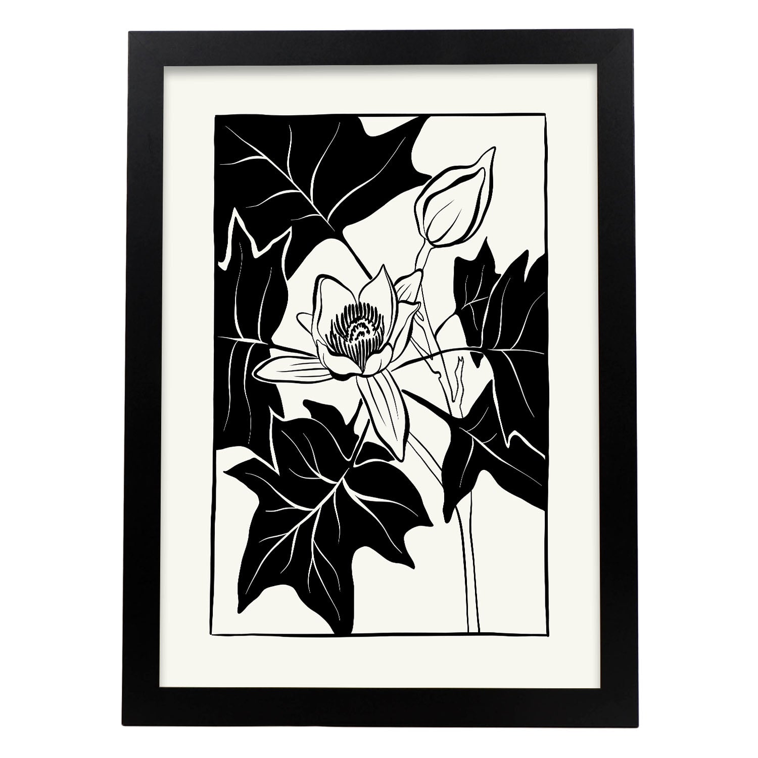 Tulip Poplar-Artwork-Nacnic-A3-Sin marco-Nacnic Estudio SL