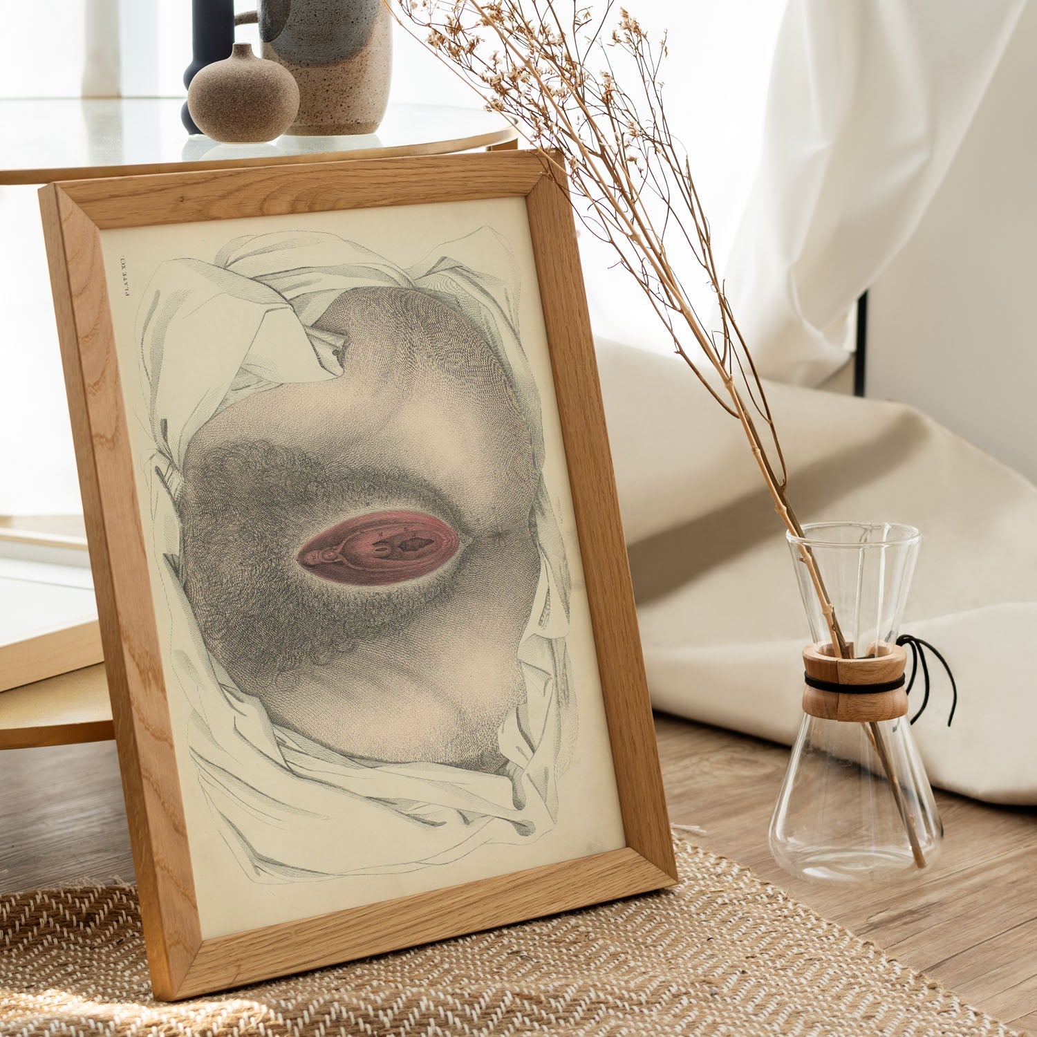 Urogenital system, female; perineum-Artwork-Nacnic-Nacnic Estudio SL