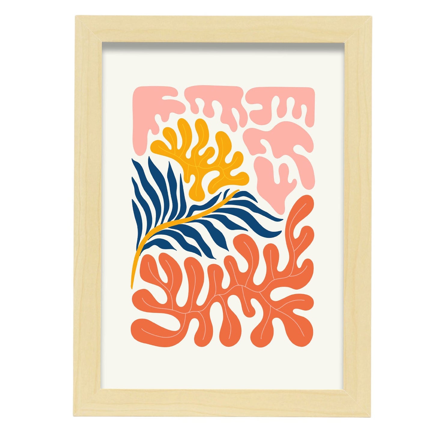 Vigorous-Artwork-Nacnic-A4-Marco Madera clara-Nacnic Estudio SL