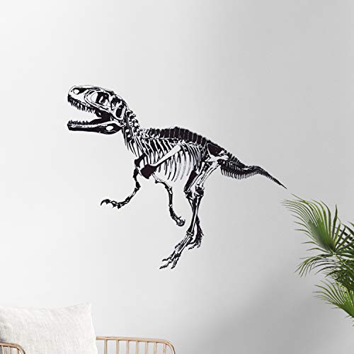 Vinilo decorativo Pegatina de pared Adhesiva T-Rex para habitaciones Juveniles, zonas comunes...Motivo Dinosaurio T-Rex-Nacnic-Nacnic Estudio SL