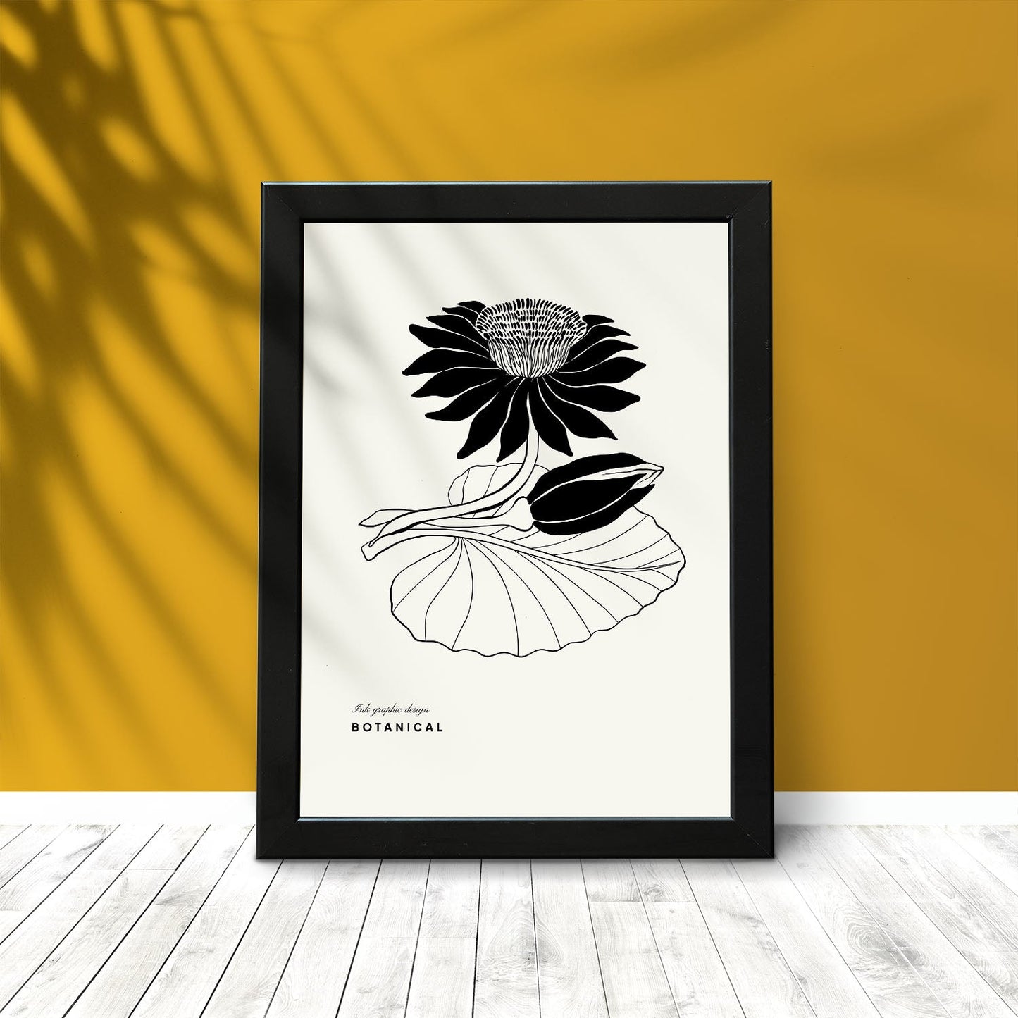 Water Lily-Artwork-Nacnic-Nacnic Estudio SL