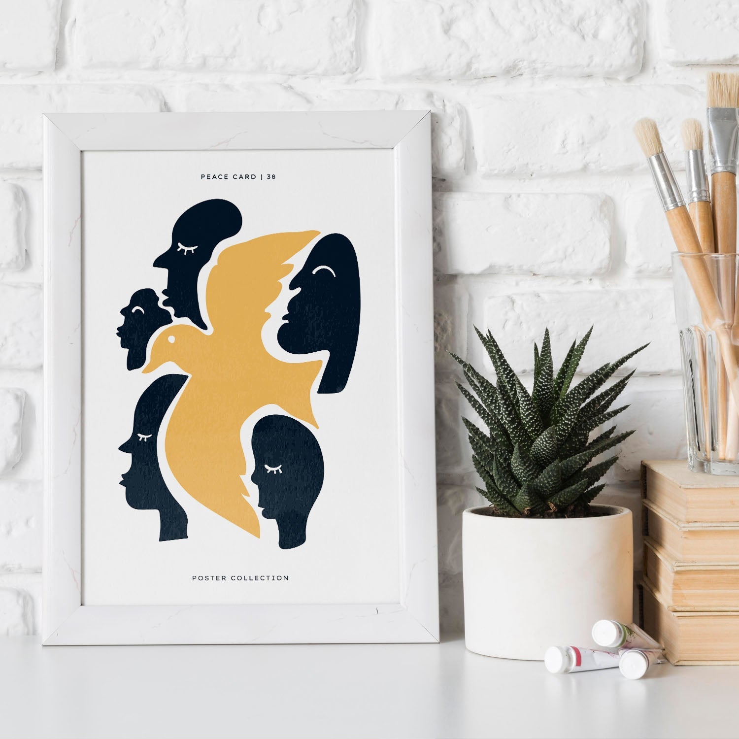 We speak peace-Artwork-Nacnic-Nacnic Estudio SL