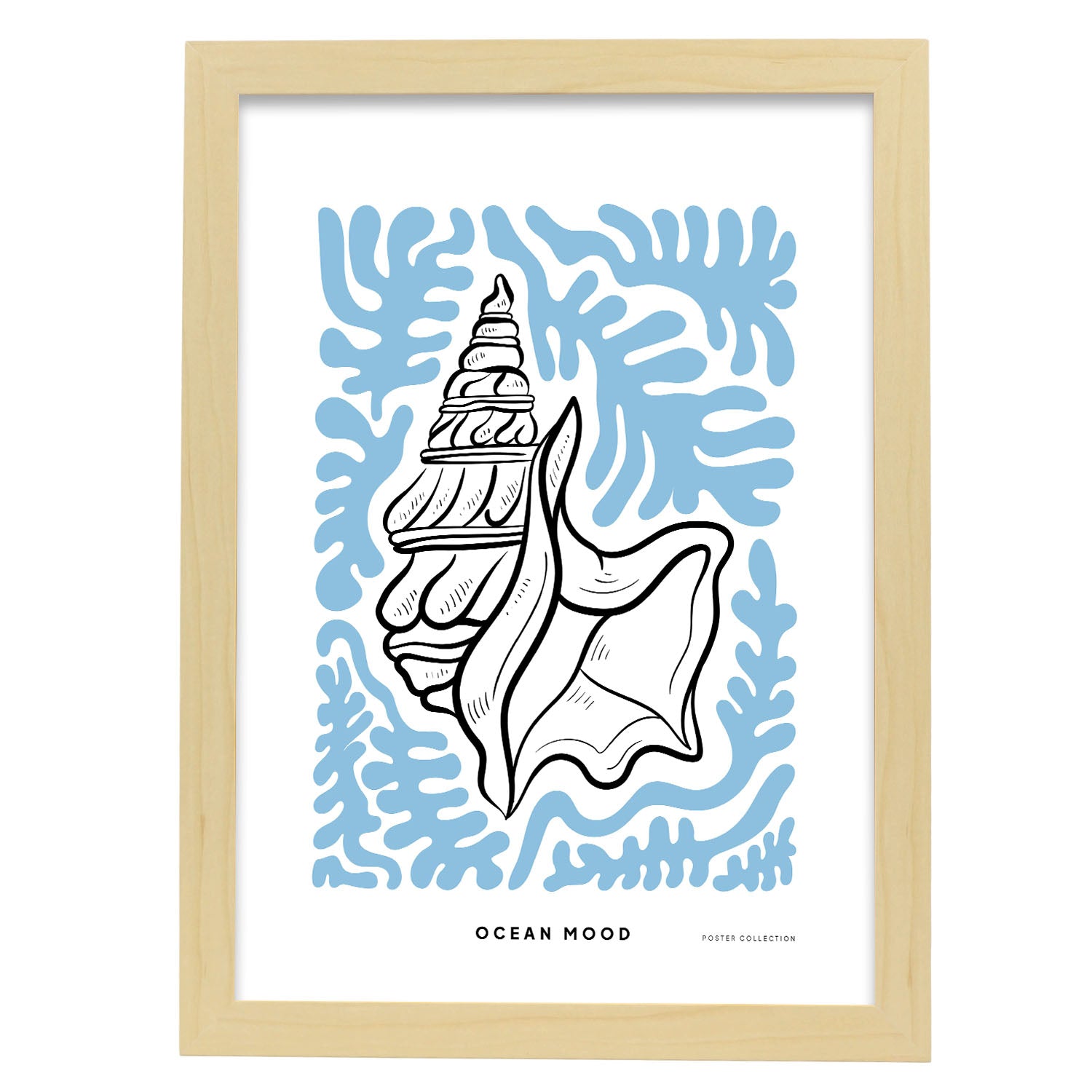 Wentletrap-Artwork-Nacnic-A3-Marco Madera clara-Nacnic Estudio SL