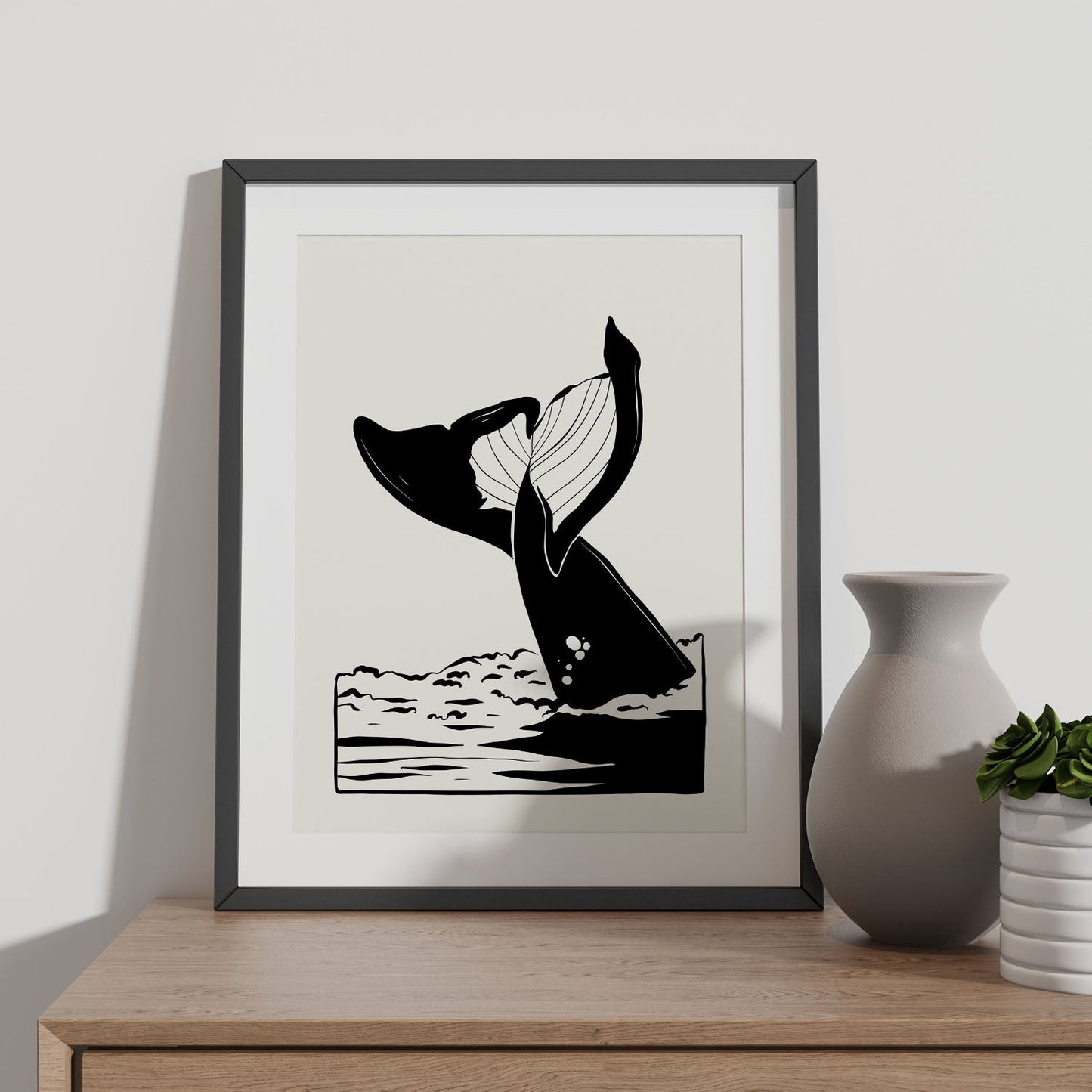 Whale tail-Artwork-Nacnic-Nacnic Estudio SL