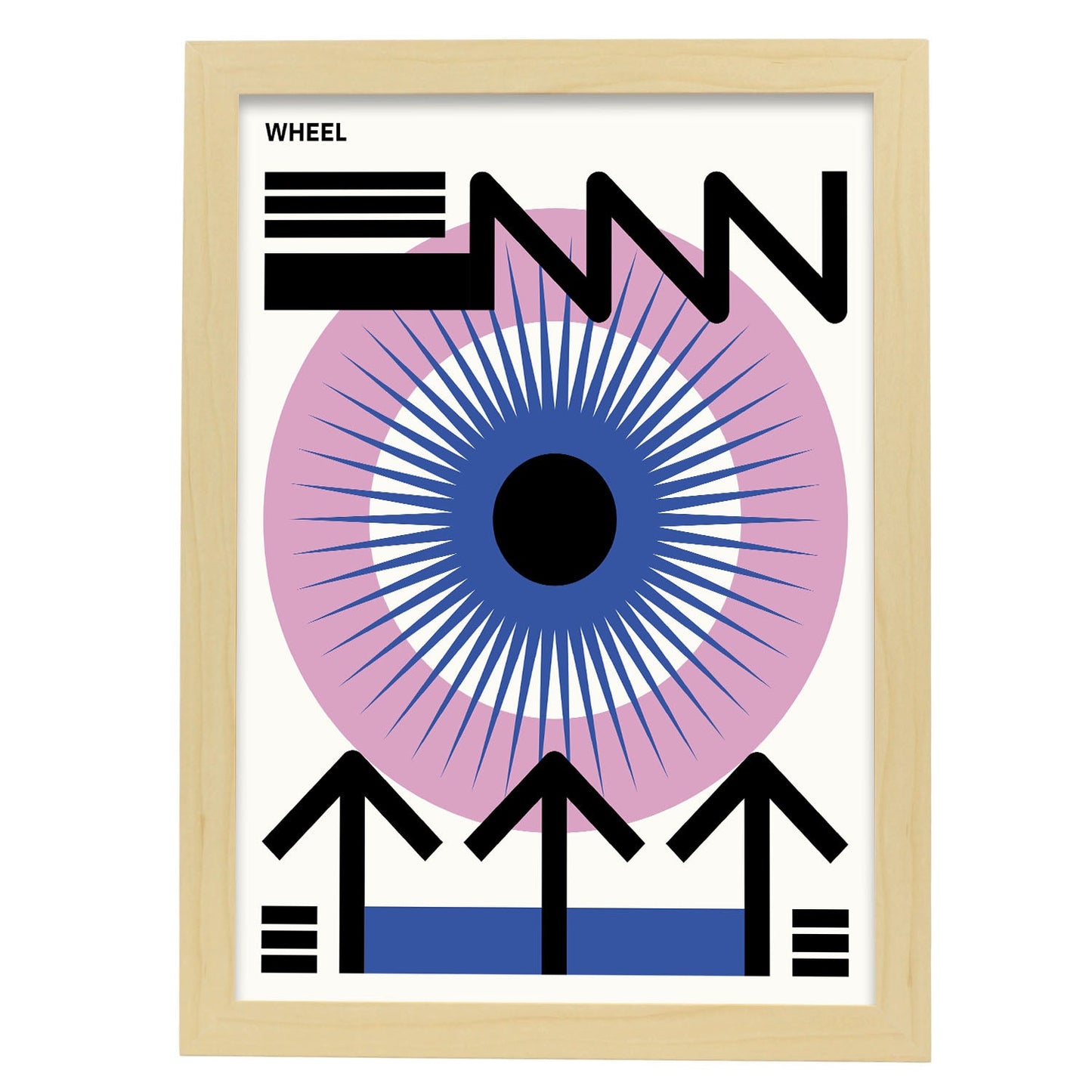 Wheel-Artwork-Nacnic-A3-Marco Madera clara-Nacnic Estudio SL