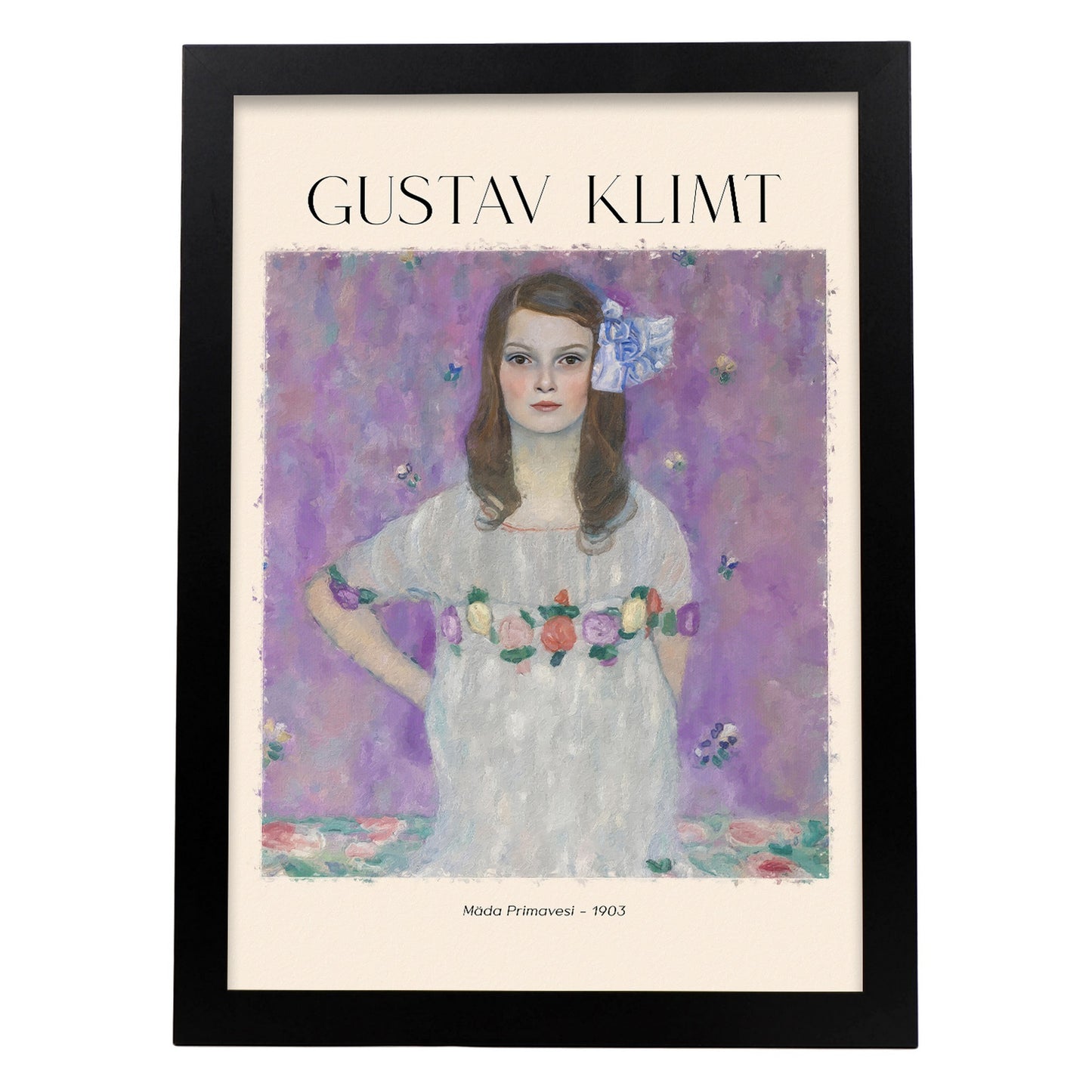 Lámina de Mada Primavesi inspirada en Gustav Klimt